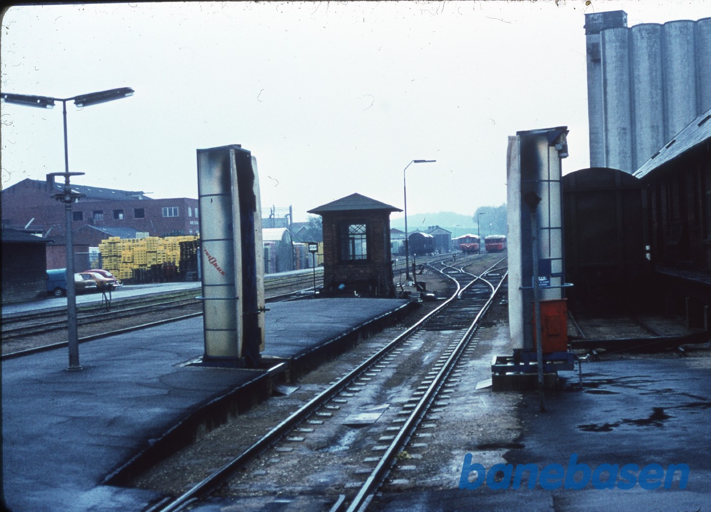 Odder station. Vognvaskeanlæg Odder station. Vognvaskeanlæg