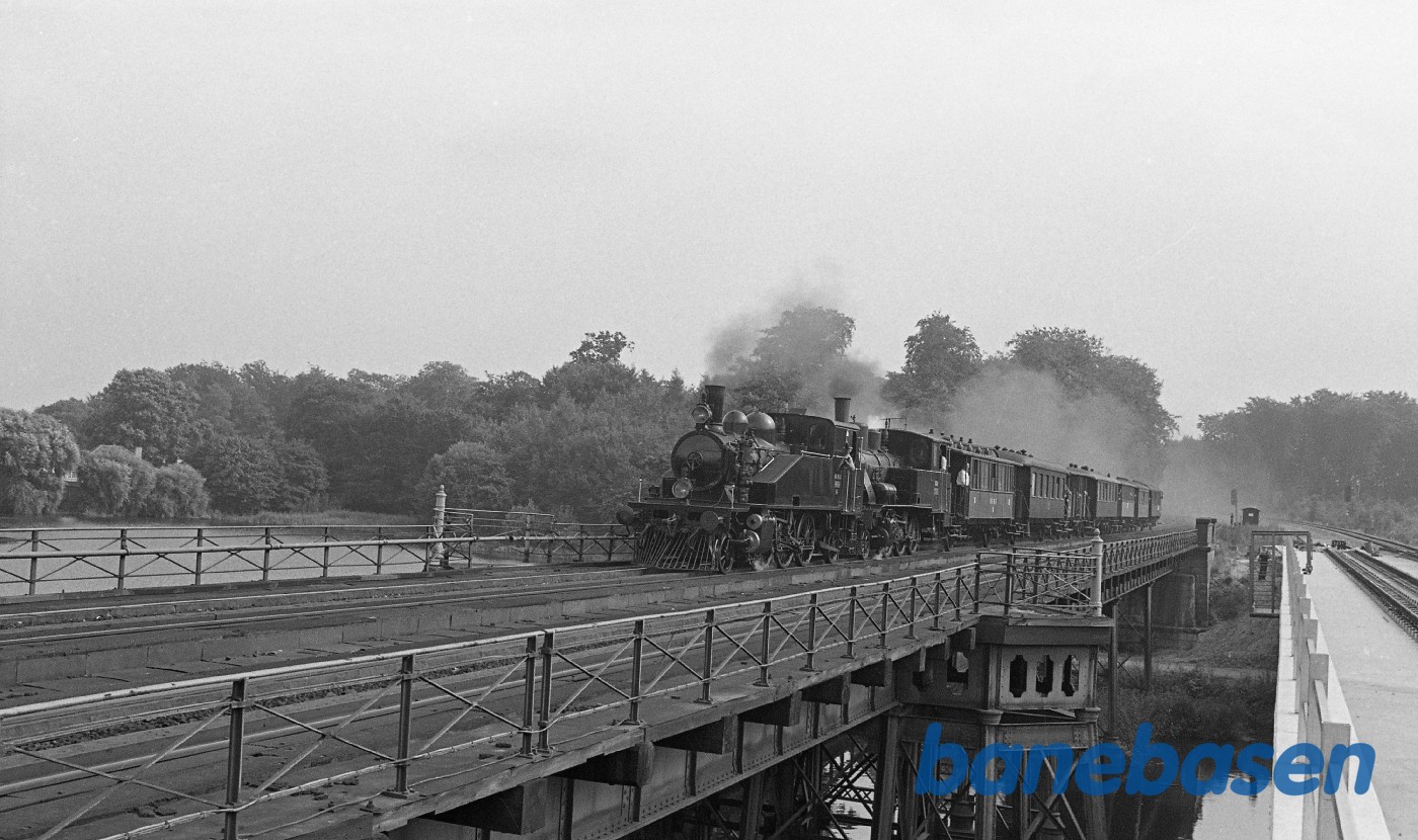 Forspandskørsel på Strandmøllebroen Forspandskørsel på Strandmøllebroen