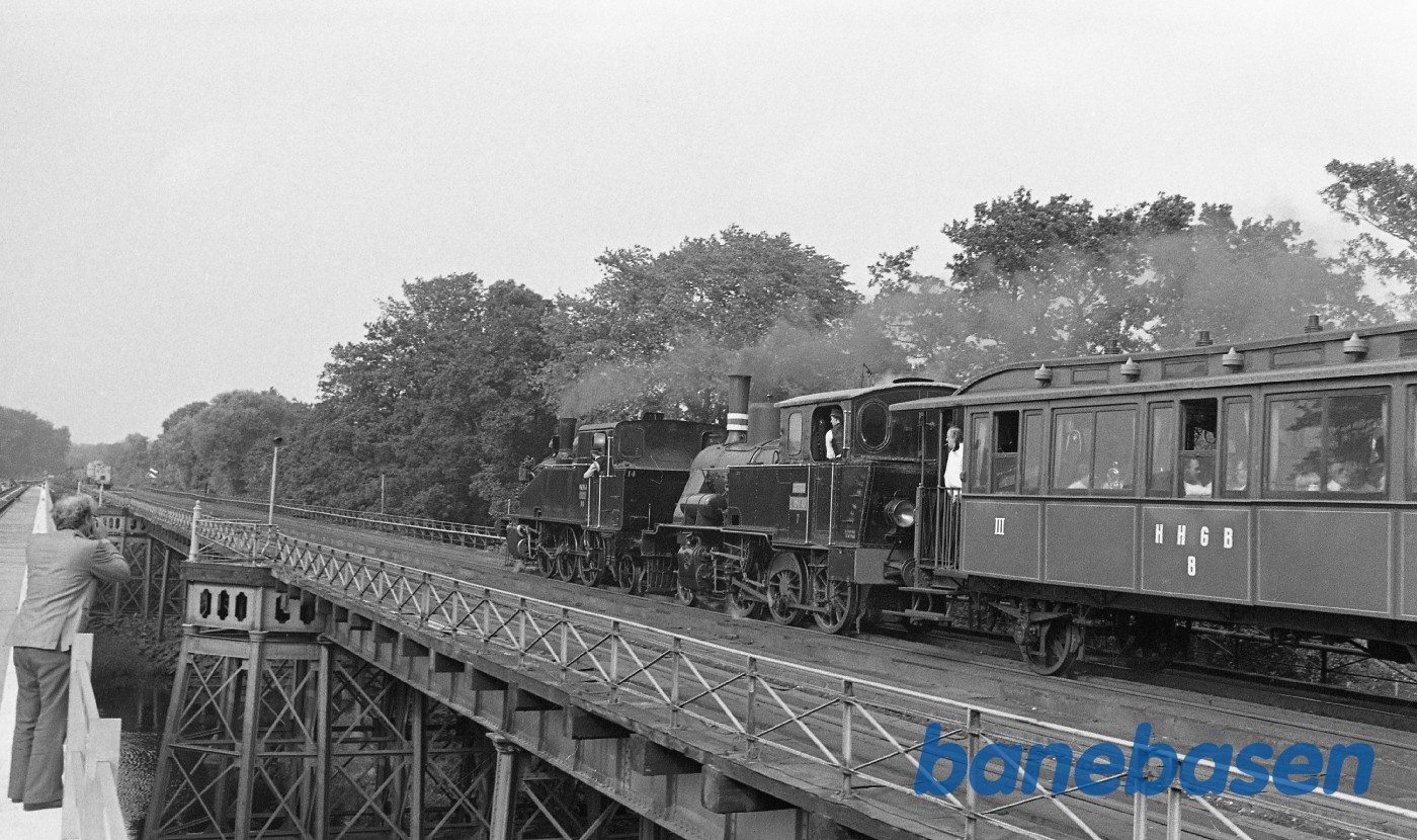 Forspandskørsel på Strandmøllebroen Forspandskørsel på Strandmøllebroen
