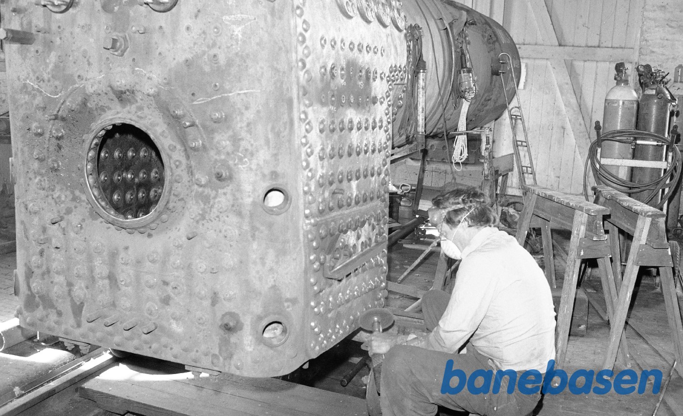 Kedelarbejde på OKMJ 14 i remisen Kedelarbejde på OKMJ 14 i remisen