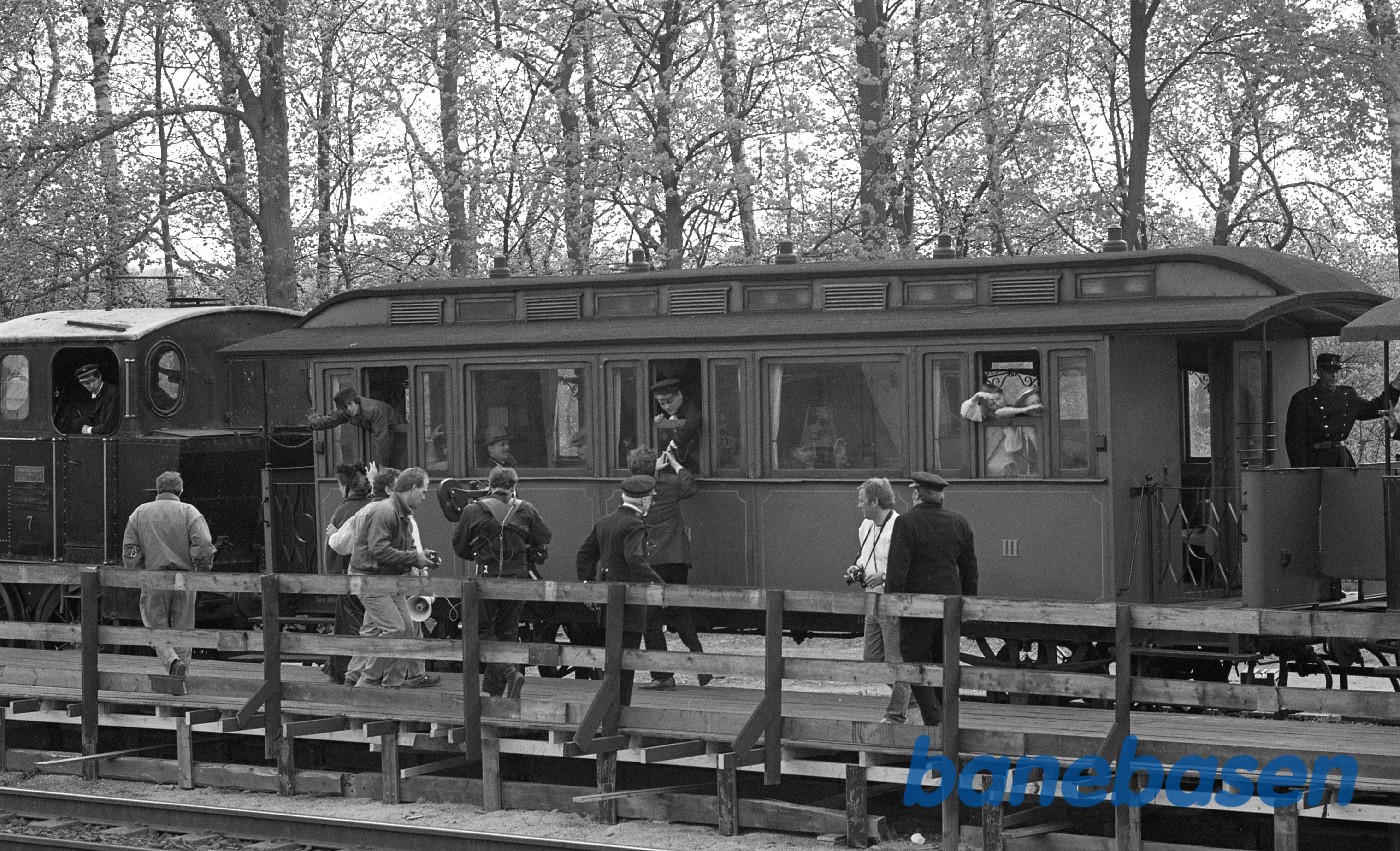 Filmoptagelser til Min fynske Barndom, om komponinten Carl Nielsen, optaget på læssevejen Filmoptagelser til Min fynske Barndom, om komponinten Carl Nielsen, optaget på læssevejen