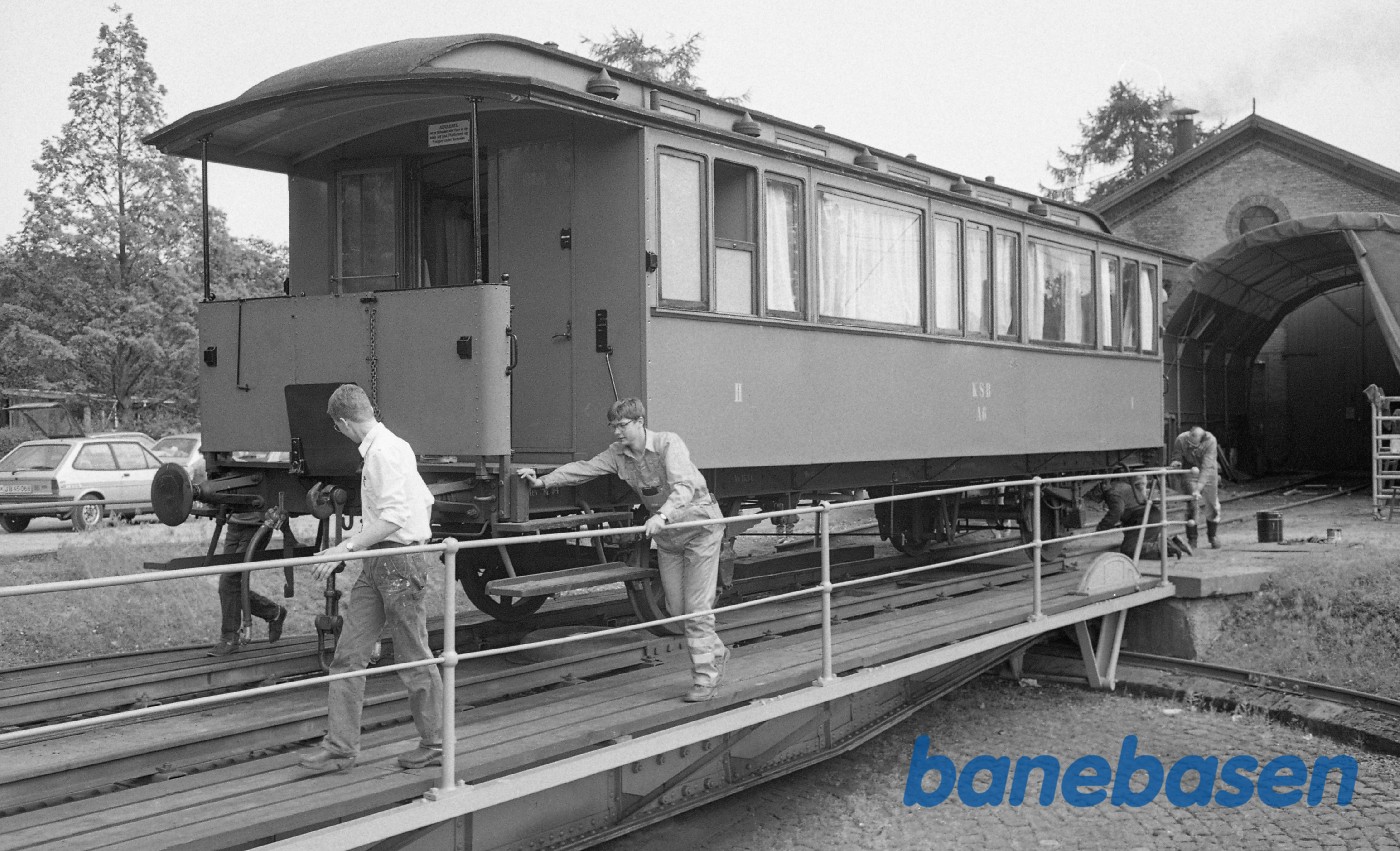 KSB A 6 på drejeskiven KSB A 6 på drejeskiven