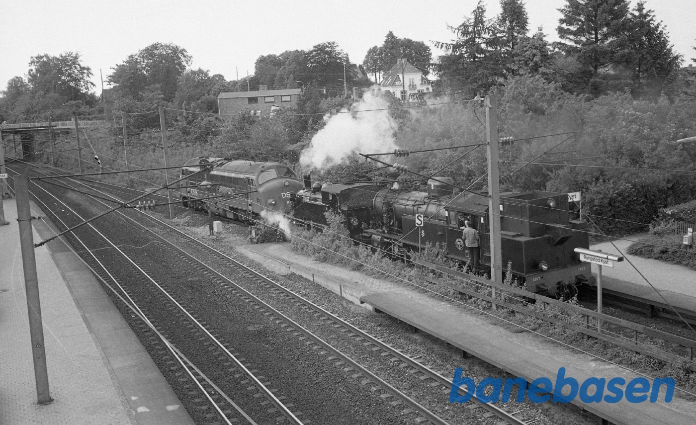 Rangering på Rungsted station Rangering på Rungsted station
