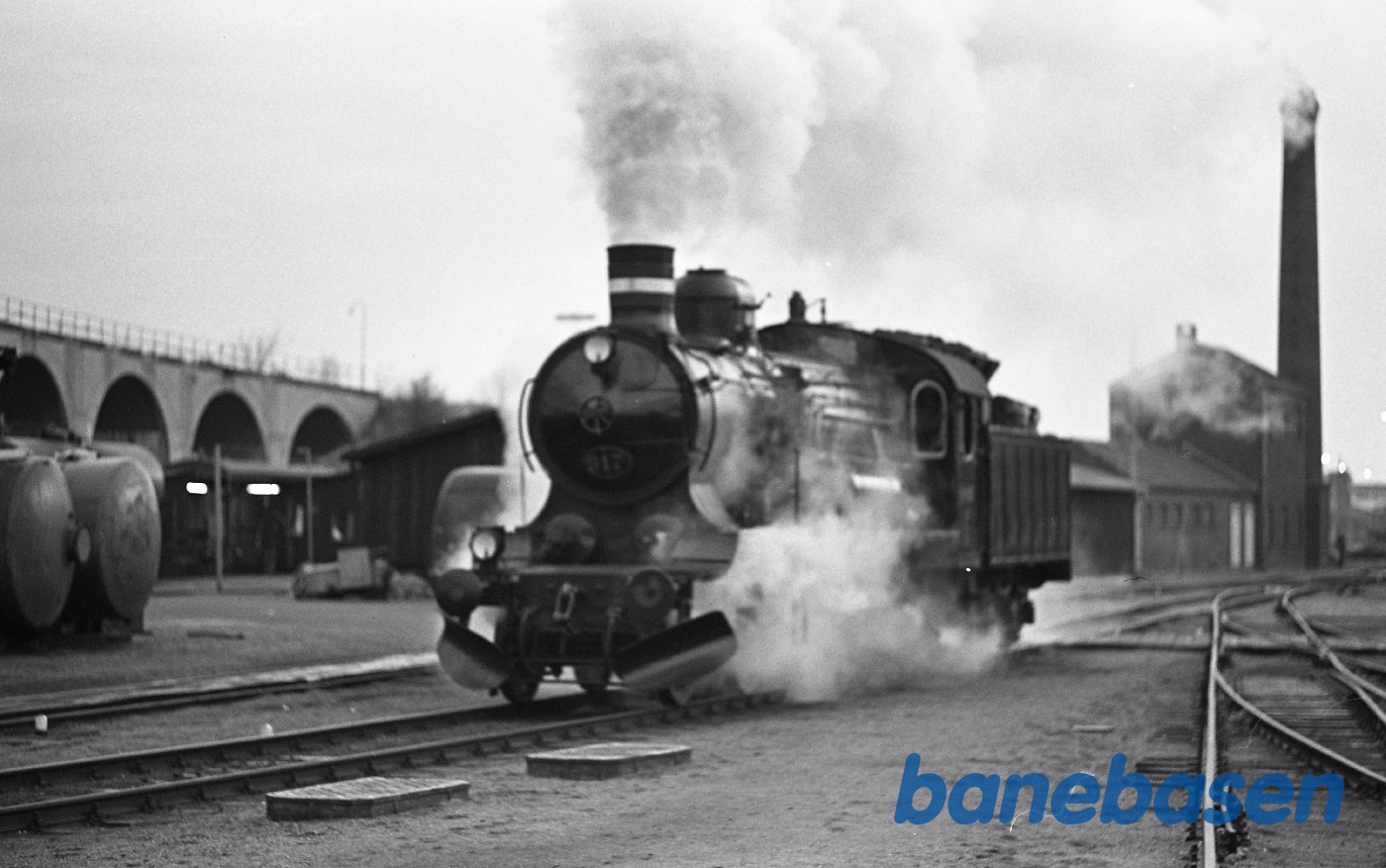 Særtog med P 917 på Kystbanen Særtog med P 917 på Kystbanen