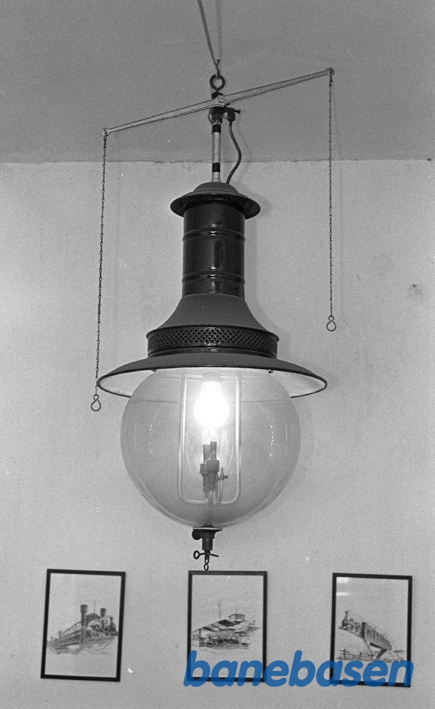 Lampen på trappen i Rungsted remise Lampen på trappen i Rungsted remise