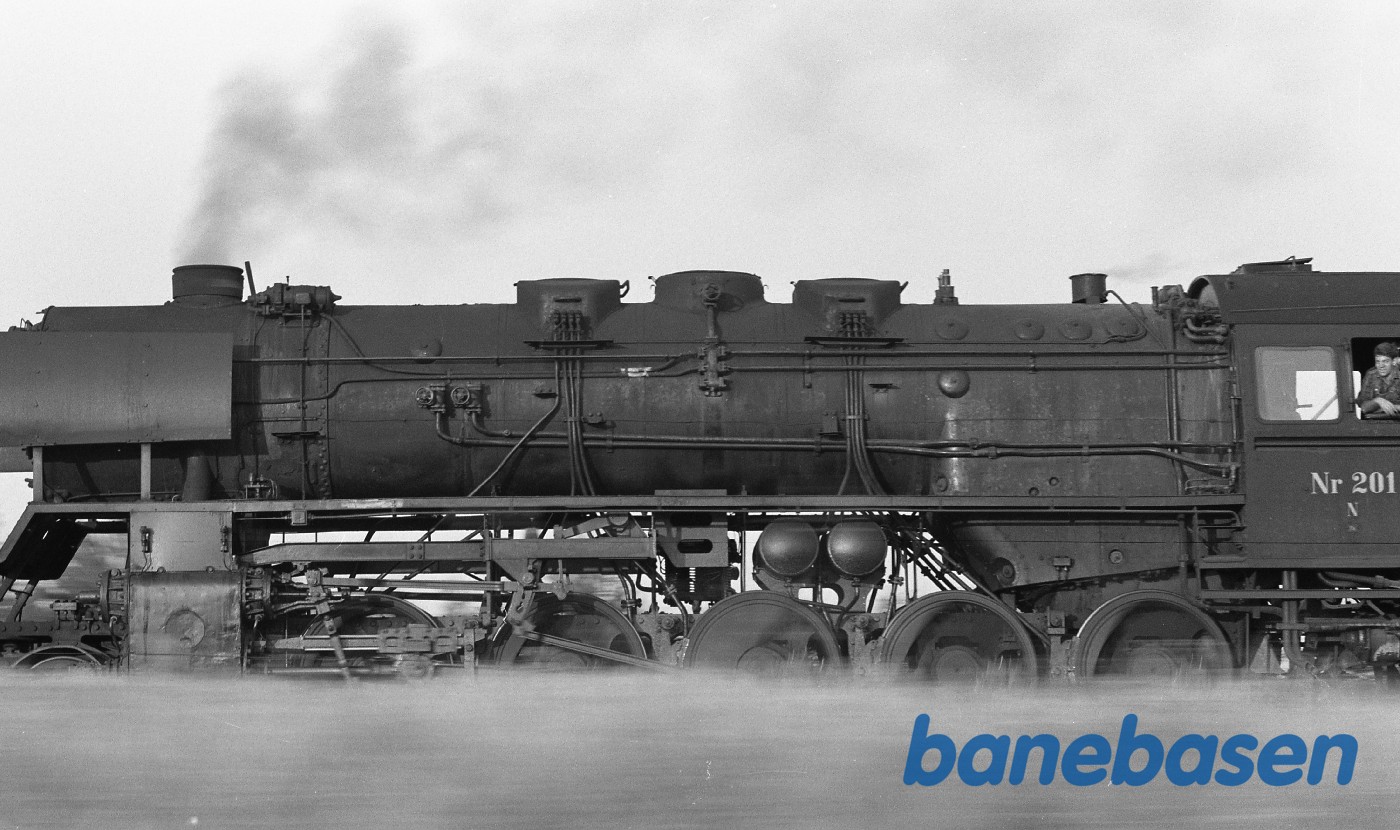 Godstog med N 201 i Jylland Godstog med N 201 i Jylland