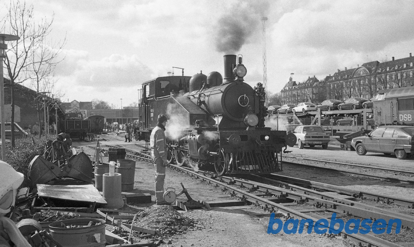 Udstilling af veterantog på Østerport Udstilling af veterantog på Østerport