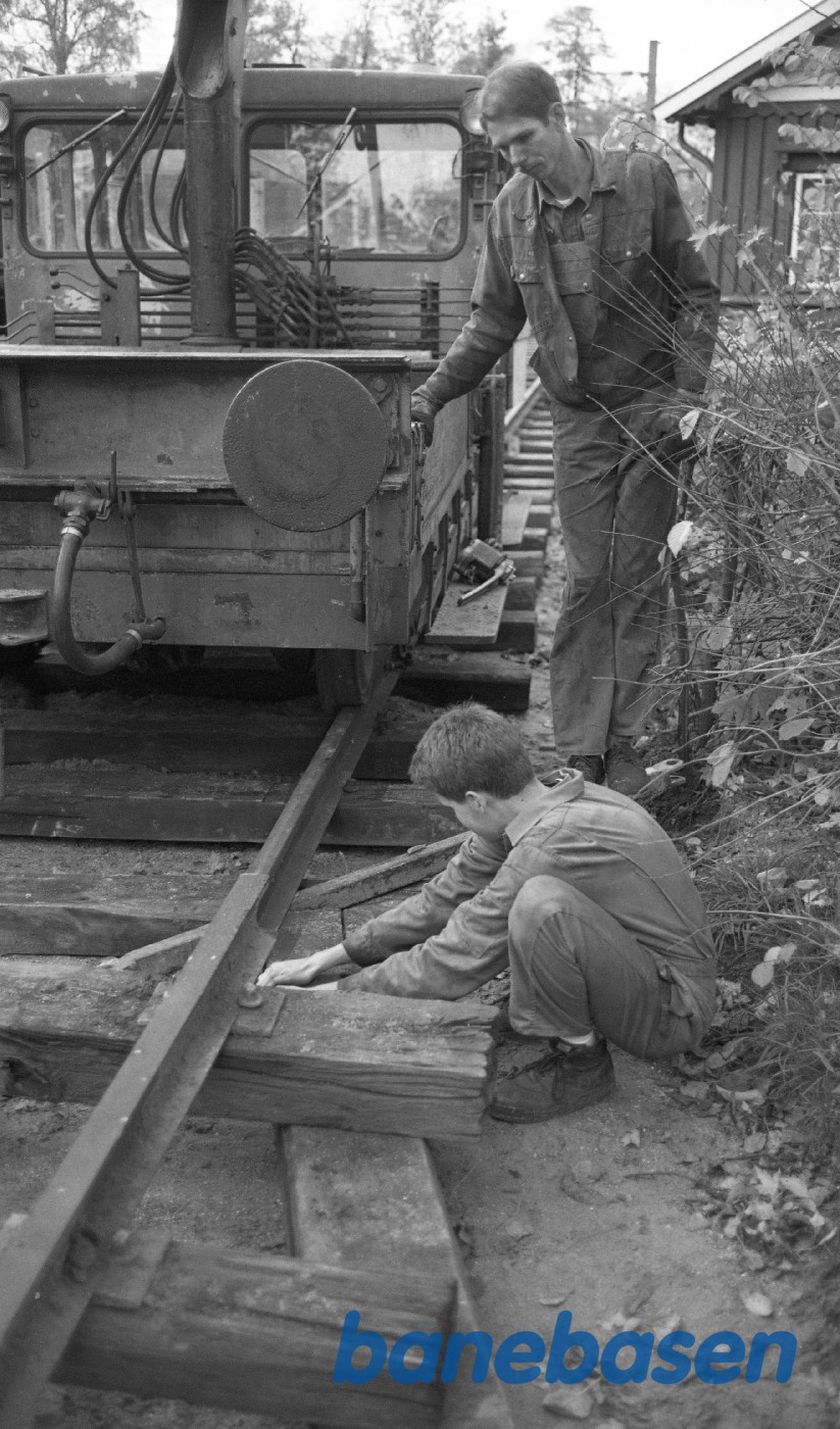 Sporlægning i Rungsted remise Sporlægning i Rungsted remise