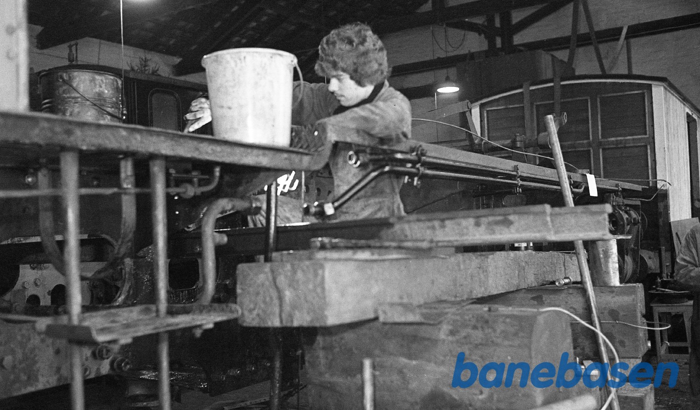 Kedelarbejde på OKMJ 14 i remisen Kedelarbejde på OKMJ 14 i remisen