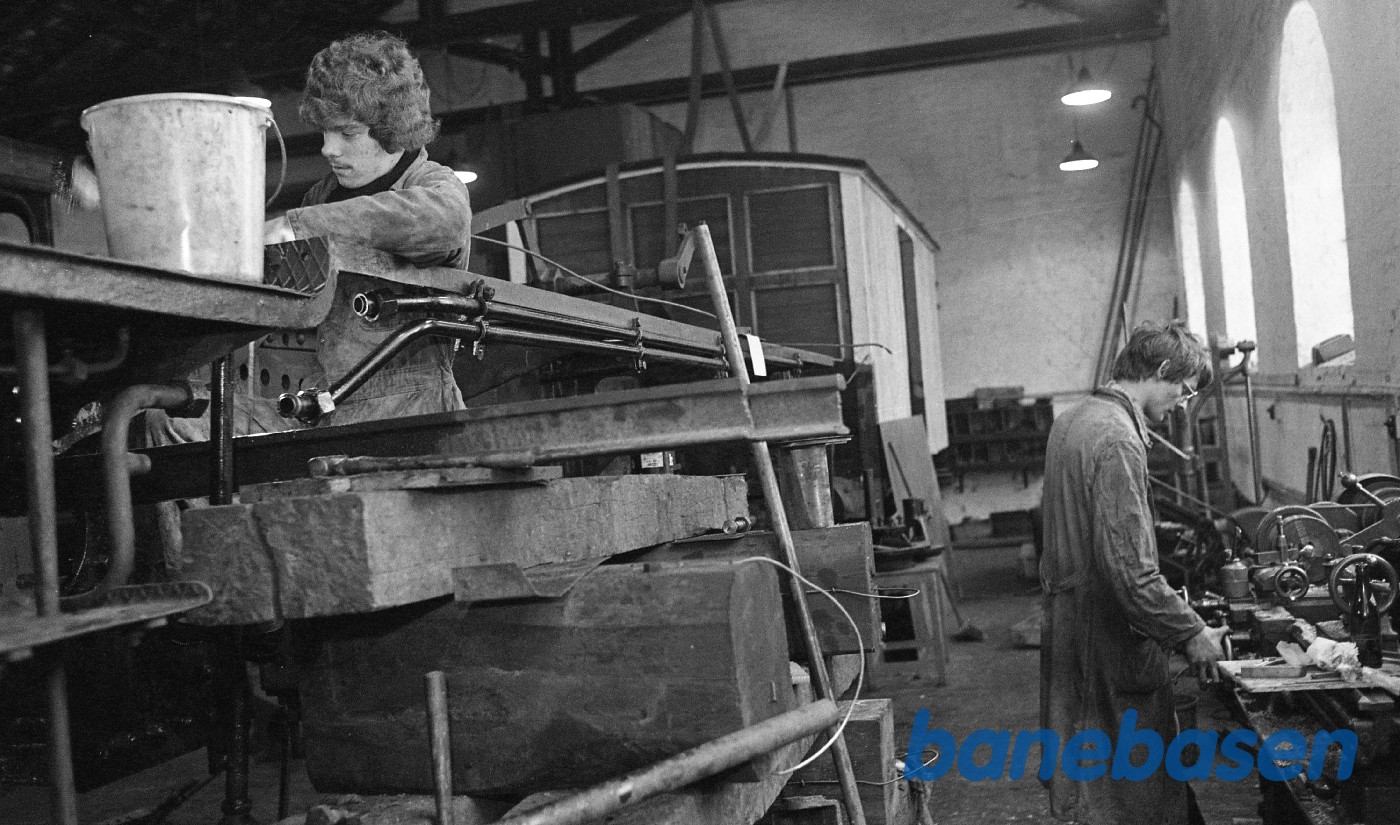 Kedelarbejde på OKMJ 14 i remisen Kedelarbejde på OKMJ 14 i remisen