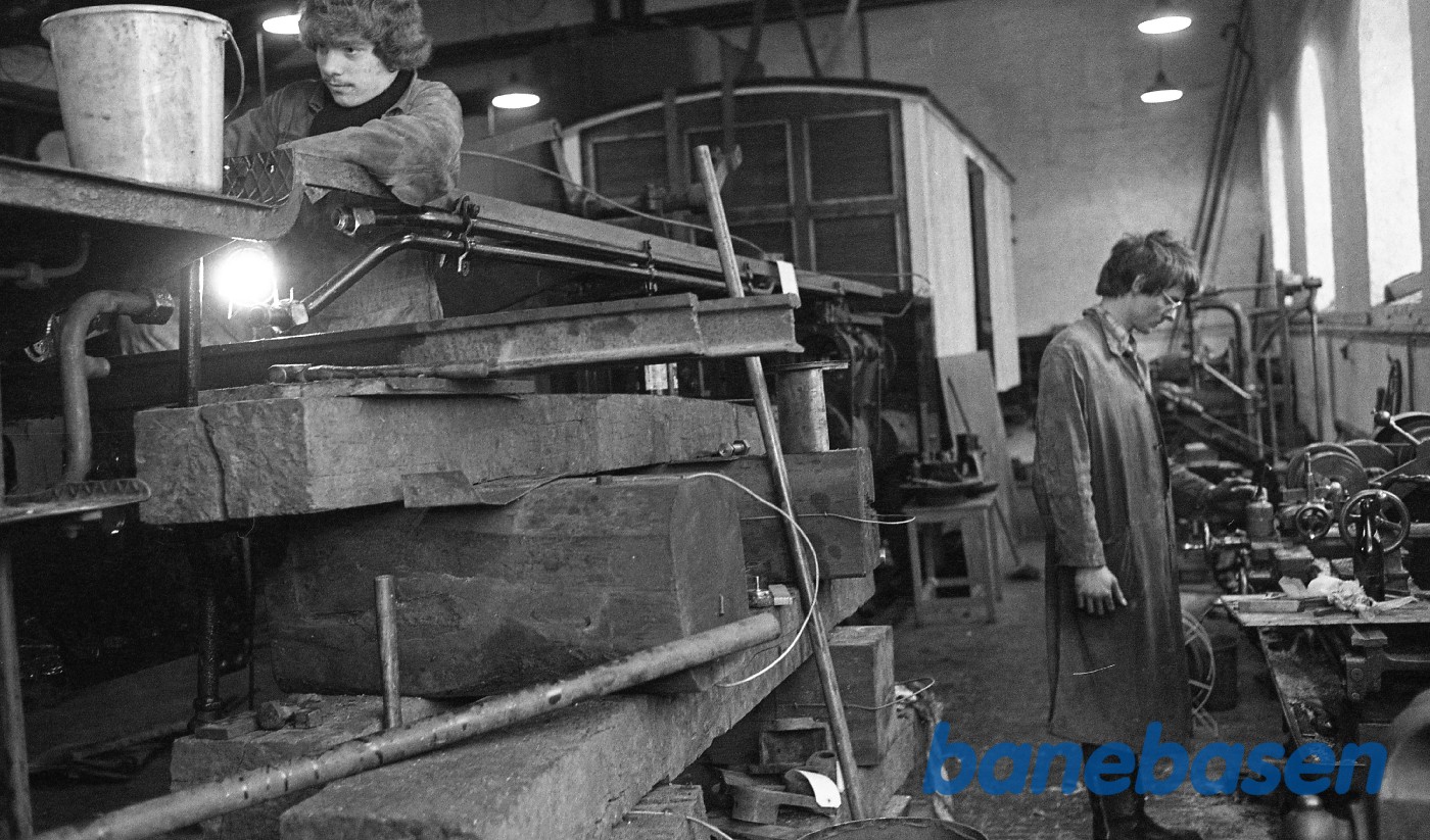 Kedelarbejde på OKMJ 14 i remisen Kedelarbejde på OKMJ 14 i remisen