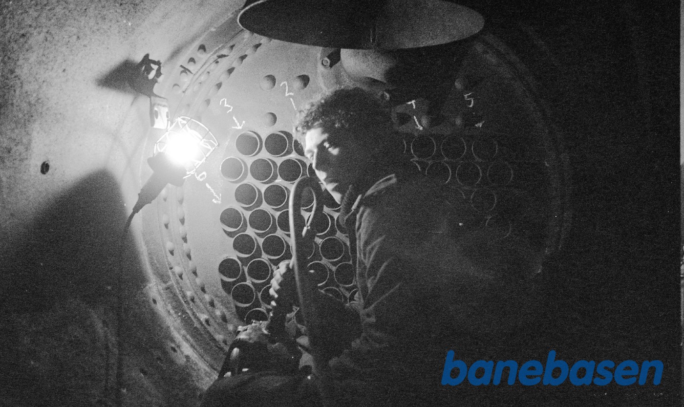 Kedelarbejde på OKMJ 14 i remisen Kedelarbejde på OKMJ 14 i remisen