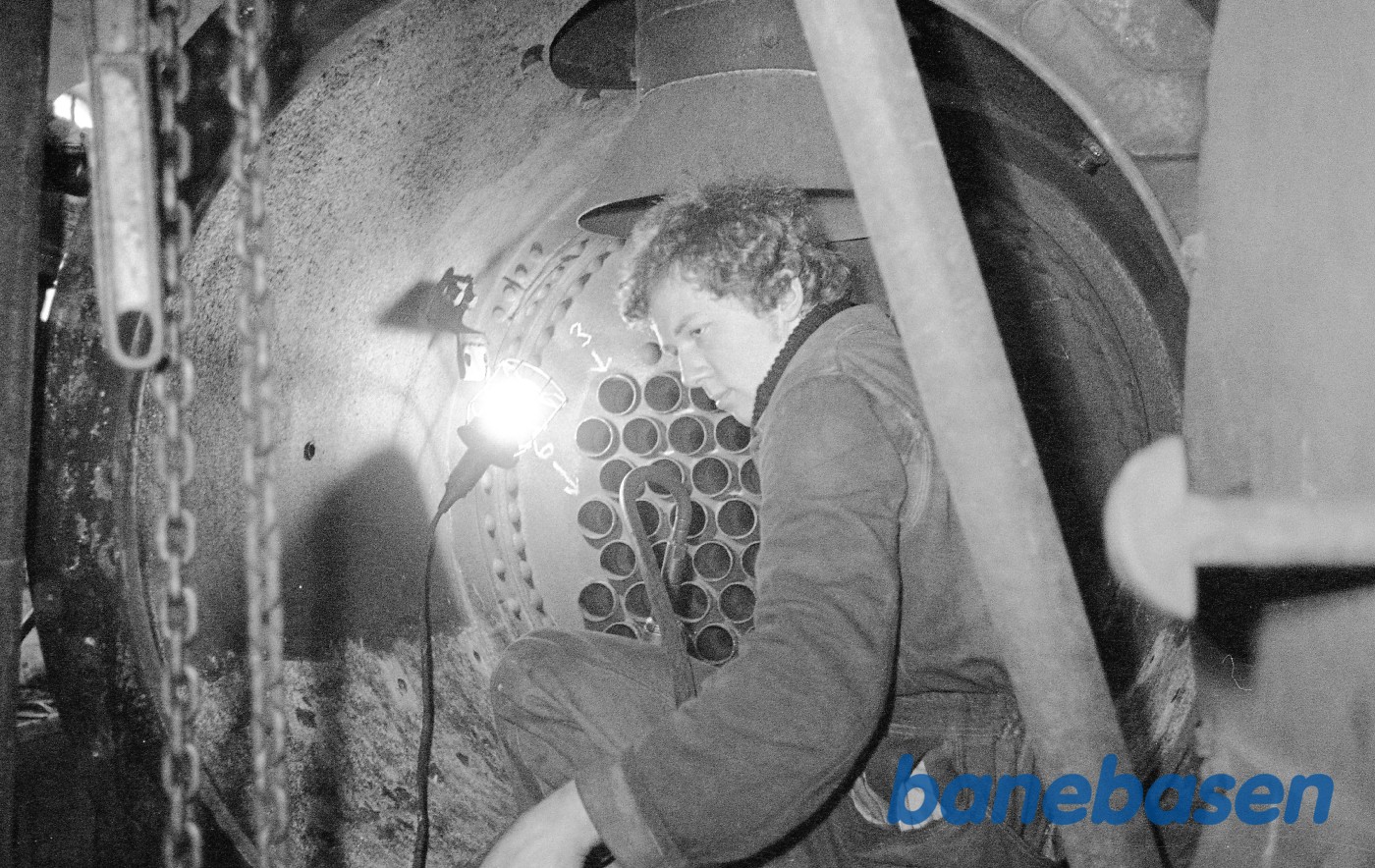 Kedelarbejde på OKMJ 14 i remisen Kedelarbejde på OKMJ 14 i remisen