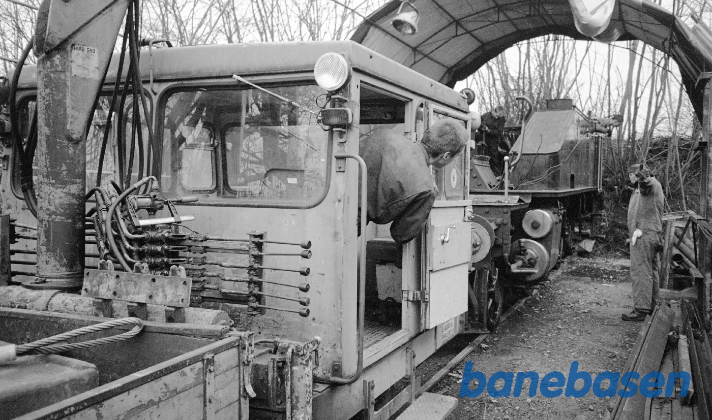 Rangering med trolje i Rungsted Remise Rangering med trolje i Rungsted Remise