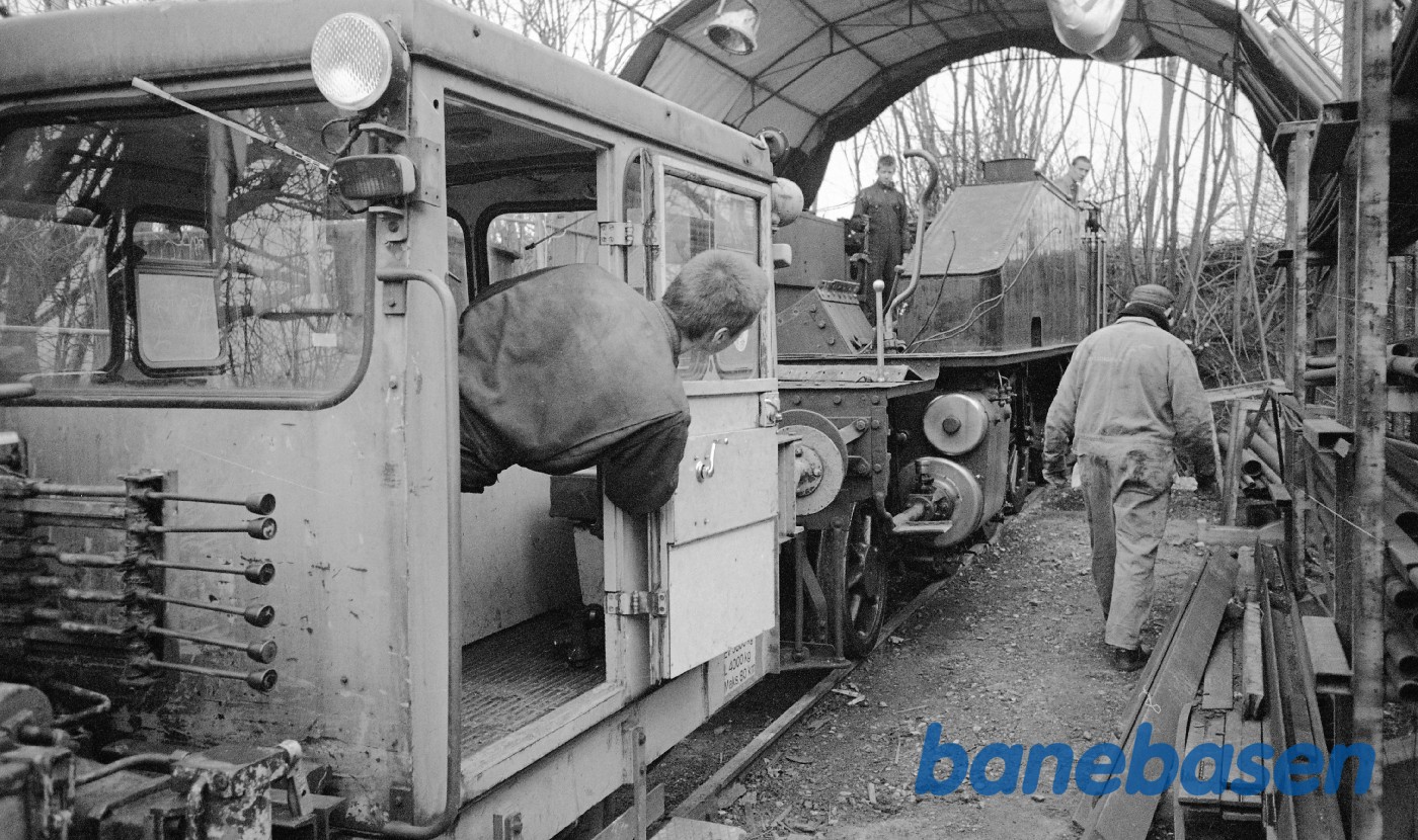 Rangering med trolje i Rungsted Remise Rangering med trolje i Rungsted Remise