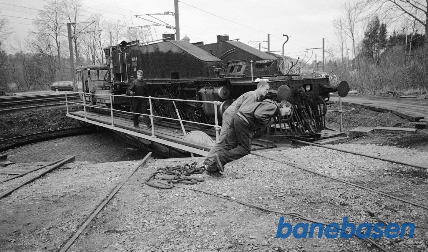 Rangering med trolje i Rungsted Remise Rangering med trolje i Rungsted Remise