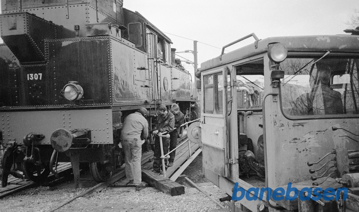 Rangering med trolje i Rungsted Remise Rangering med trolje i Rungsted Remise