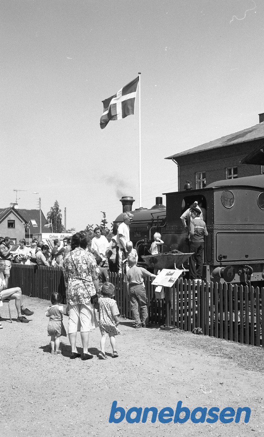 Veterantog for børn i Græsted, det første år Veterantog for børn i Græsted, det første år