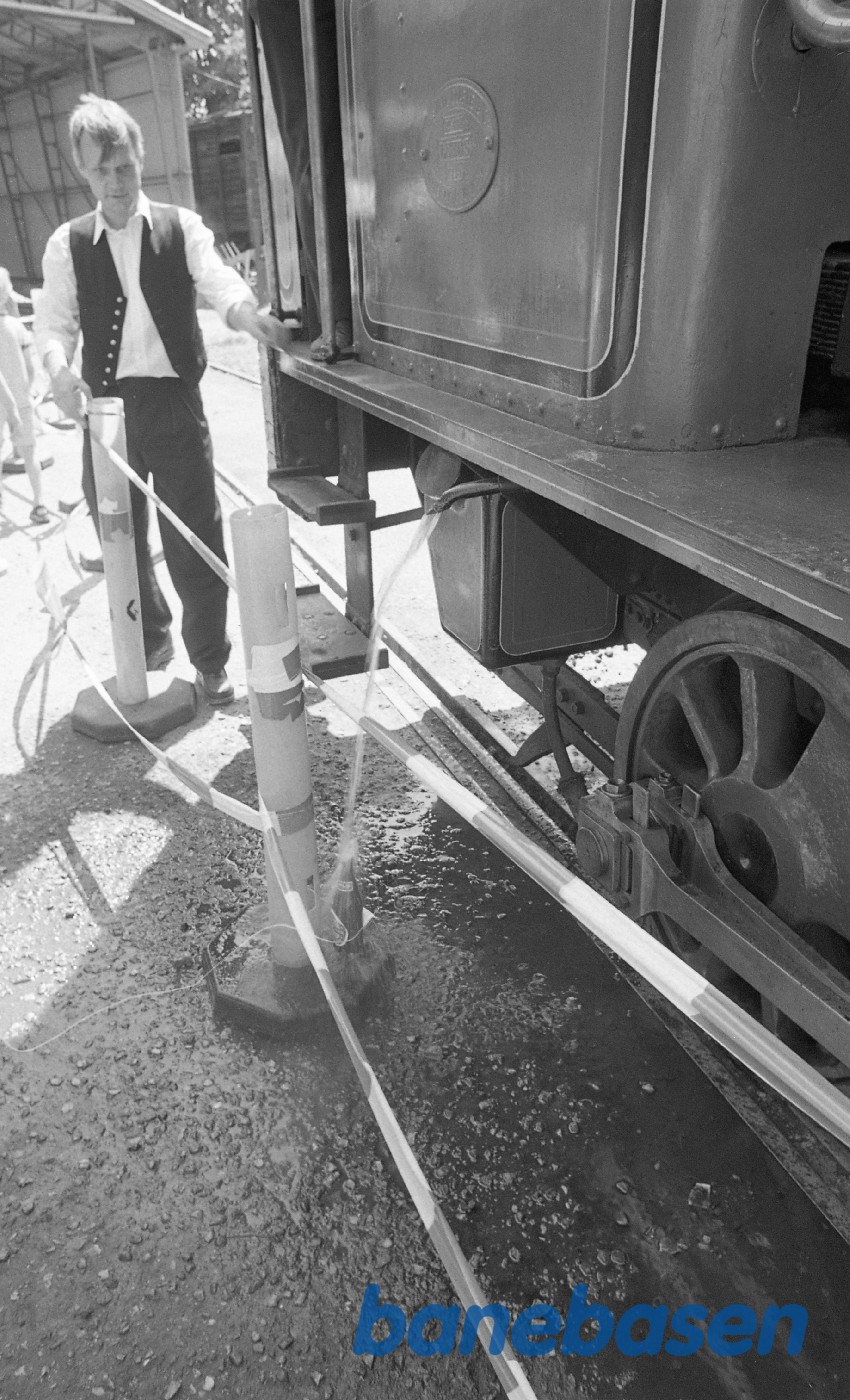 Veterantog for børn i Græsted, det første år Veterantog for børn i Græsted, det første år