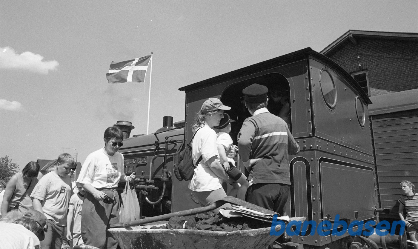 Veterantog for børn i Græsted, det første år Veterantog for børn i Græsted, det første år