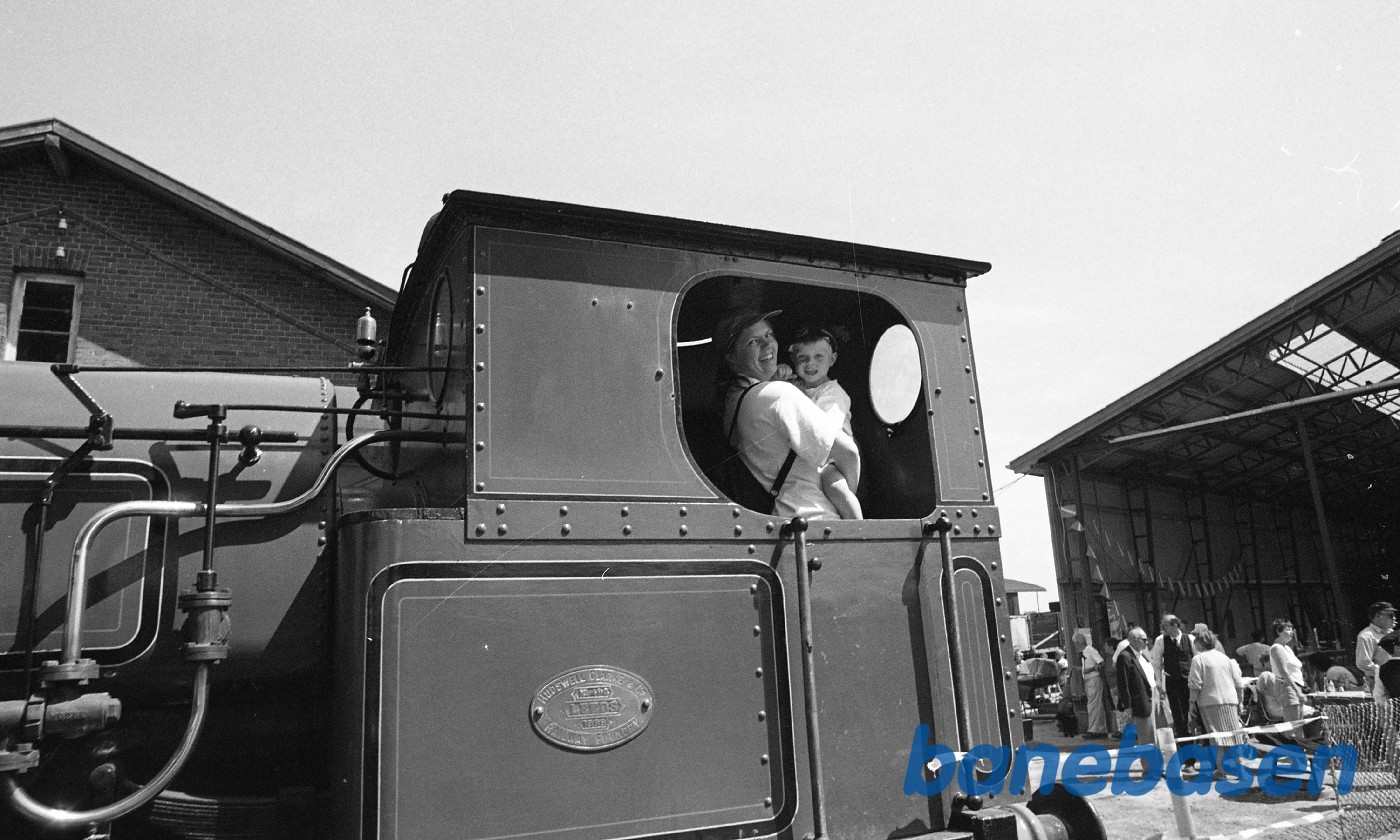 Veterantog for børn i Græsted, det første år Veterantog for børn i Græsted, det første år