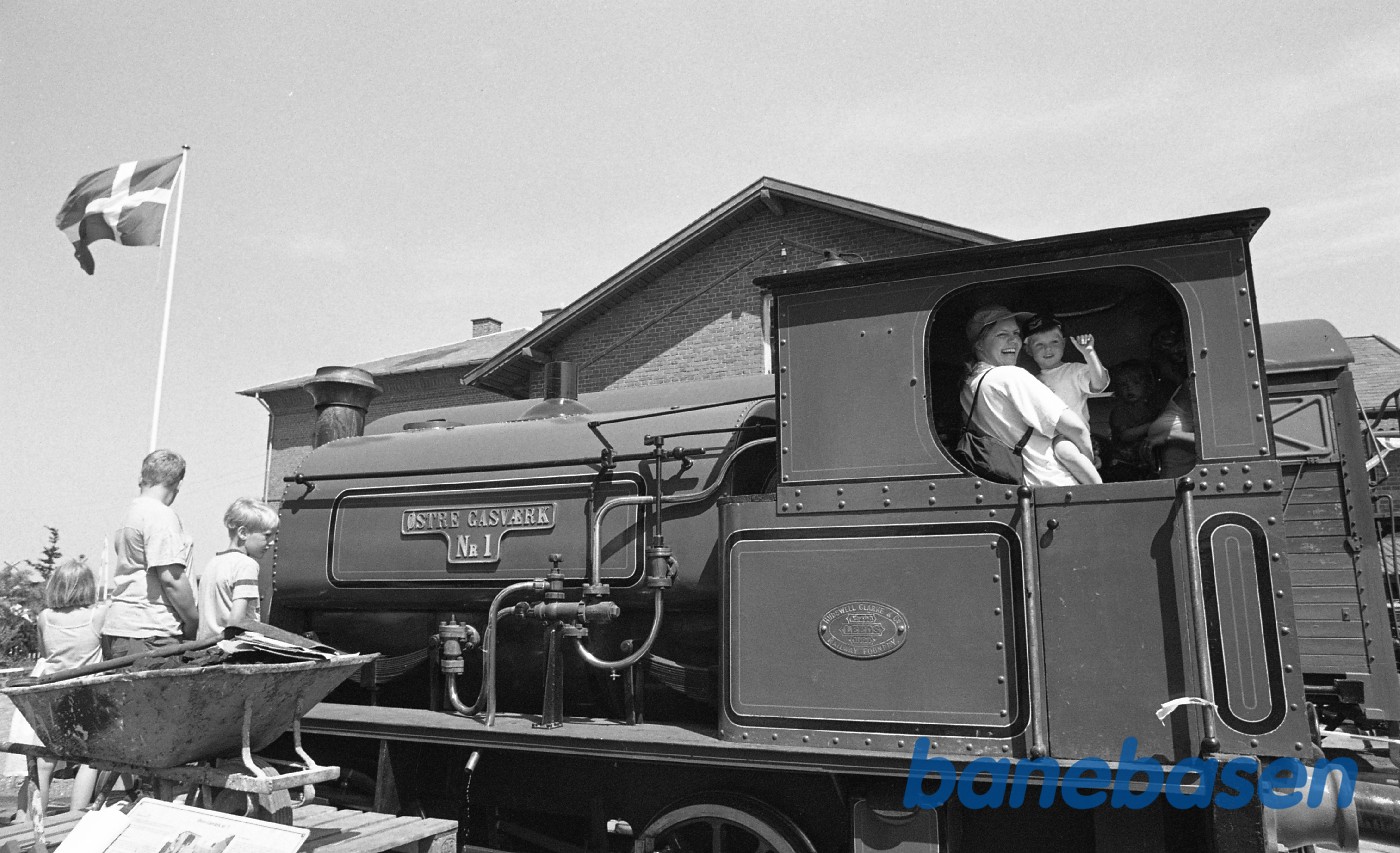 Veterantog for børn i Græsted, det første år Veterantog for børn i Græsted, det første år