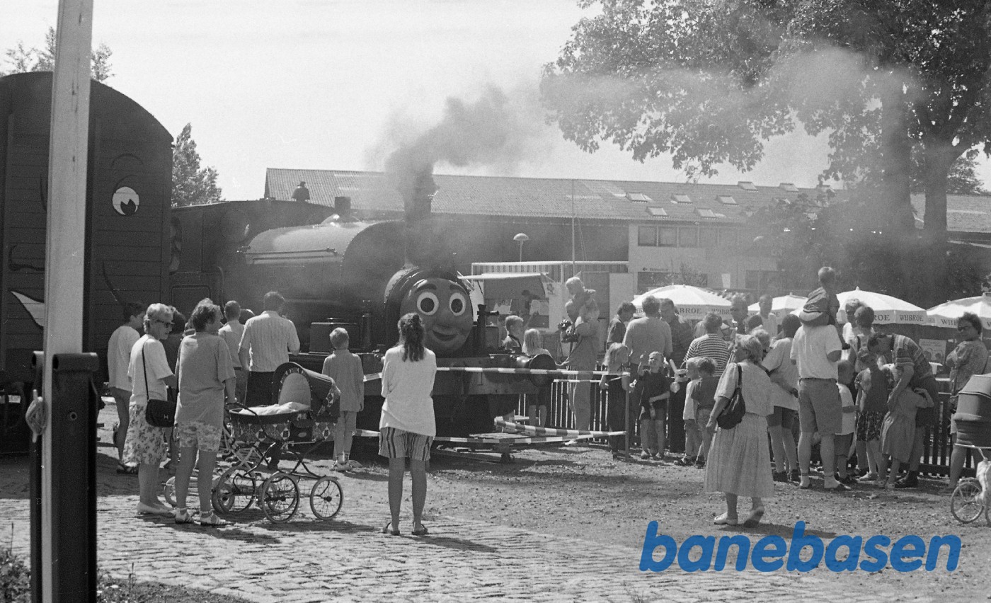 Veterantog for børn i Græsted, det første år Veterantog for børn i Græsted, det første år