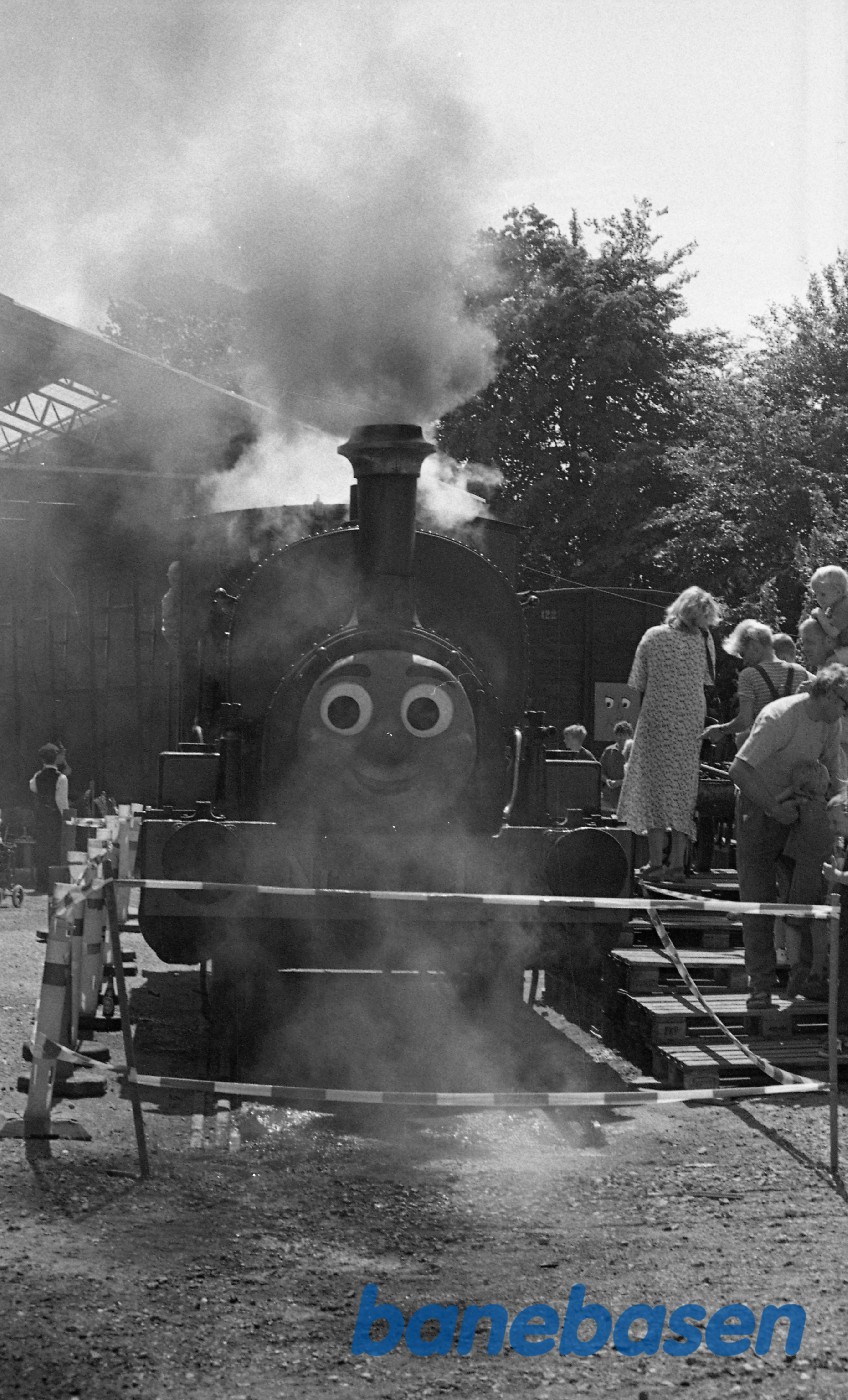 Veterantog for børn i Græsted, det første år Veterantog for børn i Græsted, det første år