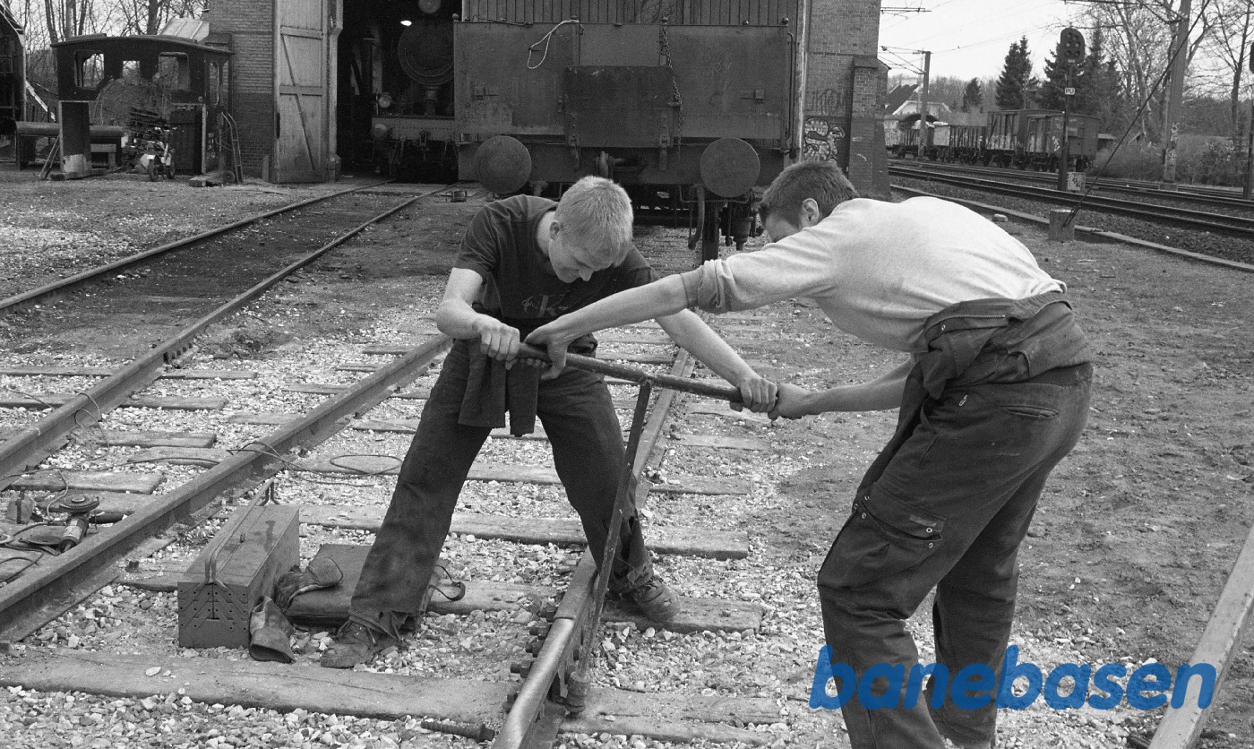 Sporarbejde i Rungsted Remise Sporarbejde i Rungsted Remise