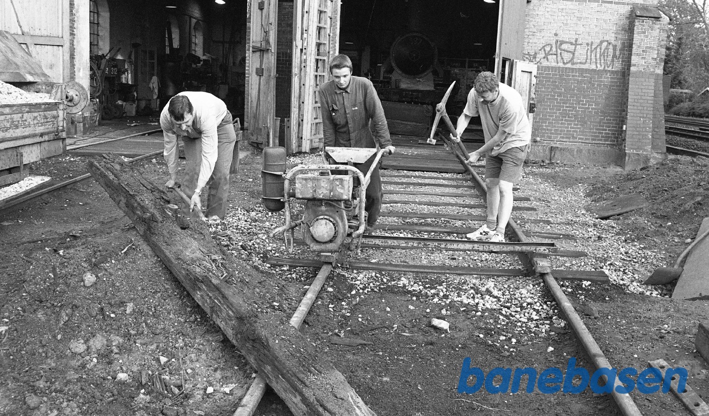 Sporarbejde i Rungsted Remise Sporarbejde i Rungsted Remise