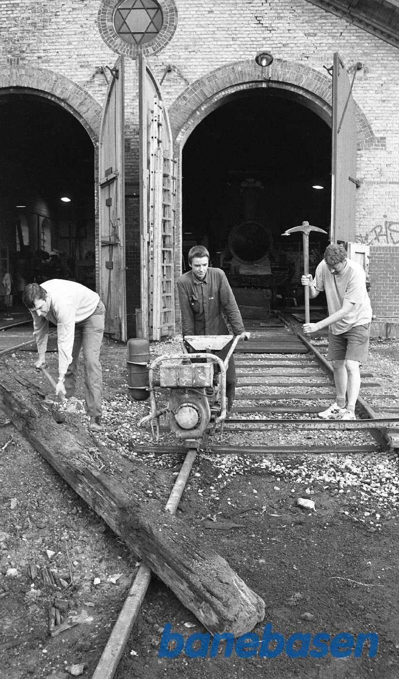 Sporarbejde i Rungsted Remise Sporarbejde i Rungsted Remise