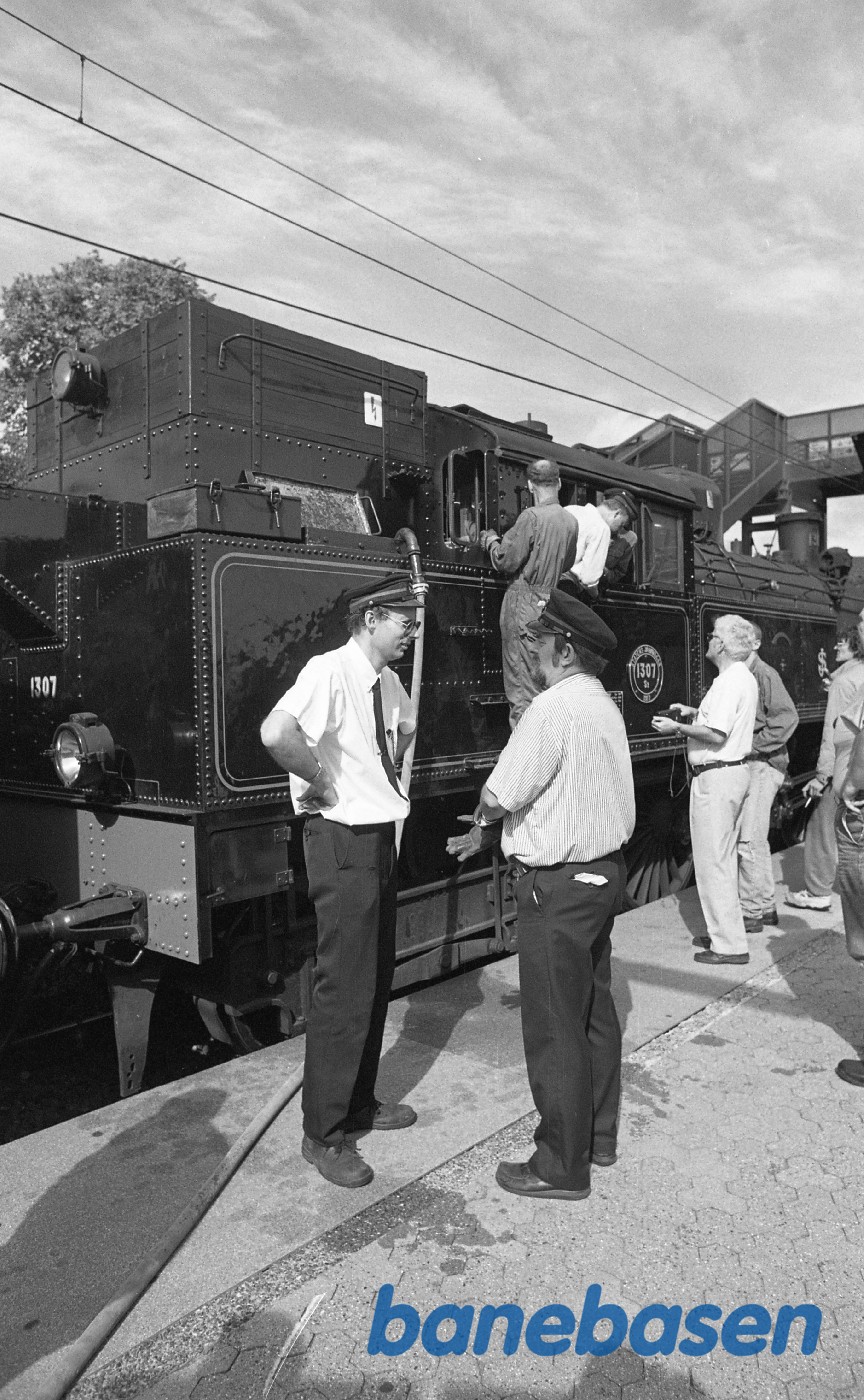 Tog med 1307 i Rungsted Tog med 1307 i Rungsted