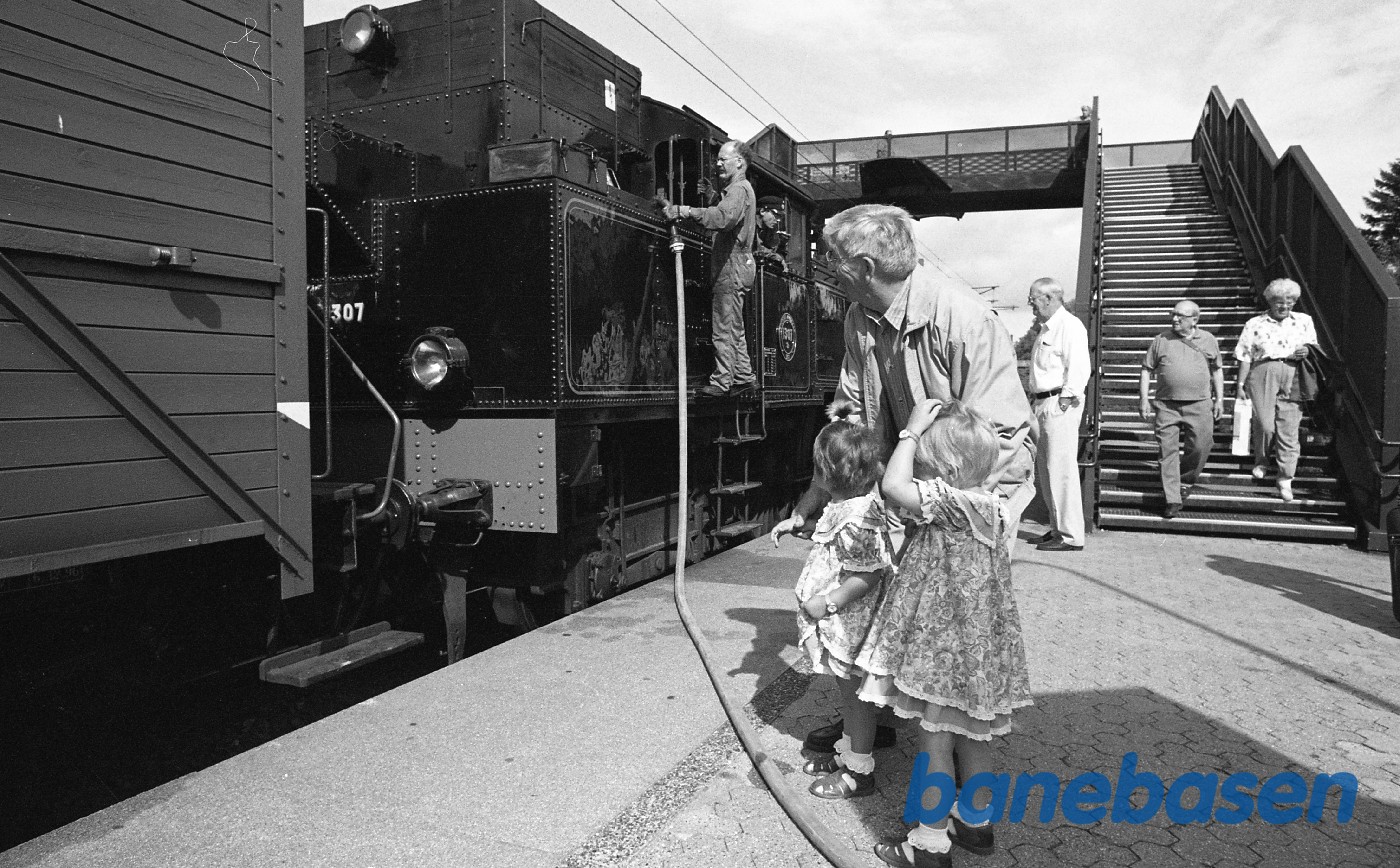 Tog med 1307 i Rungsted Tog med 1307 i Rungsted