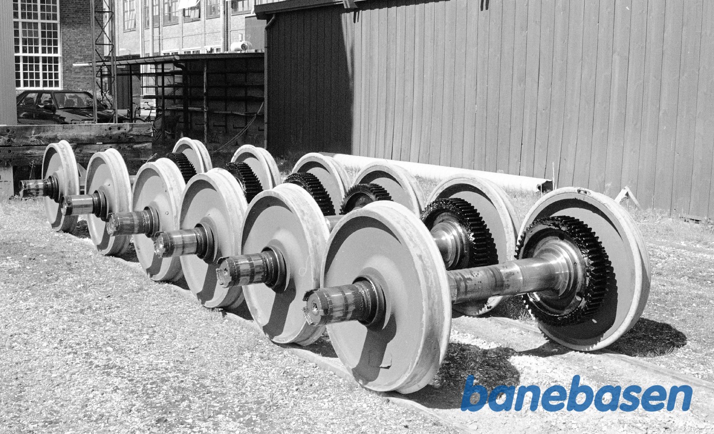 Løse aksler formentlig til ME Løse aksler formentlig til ME