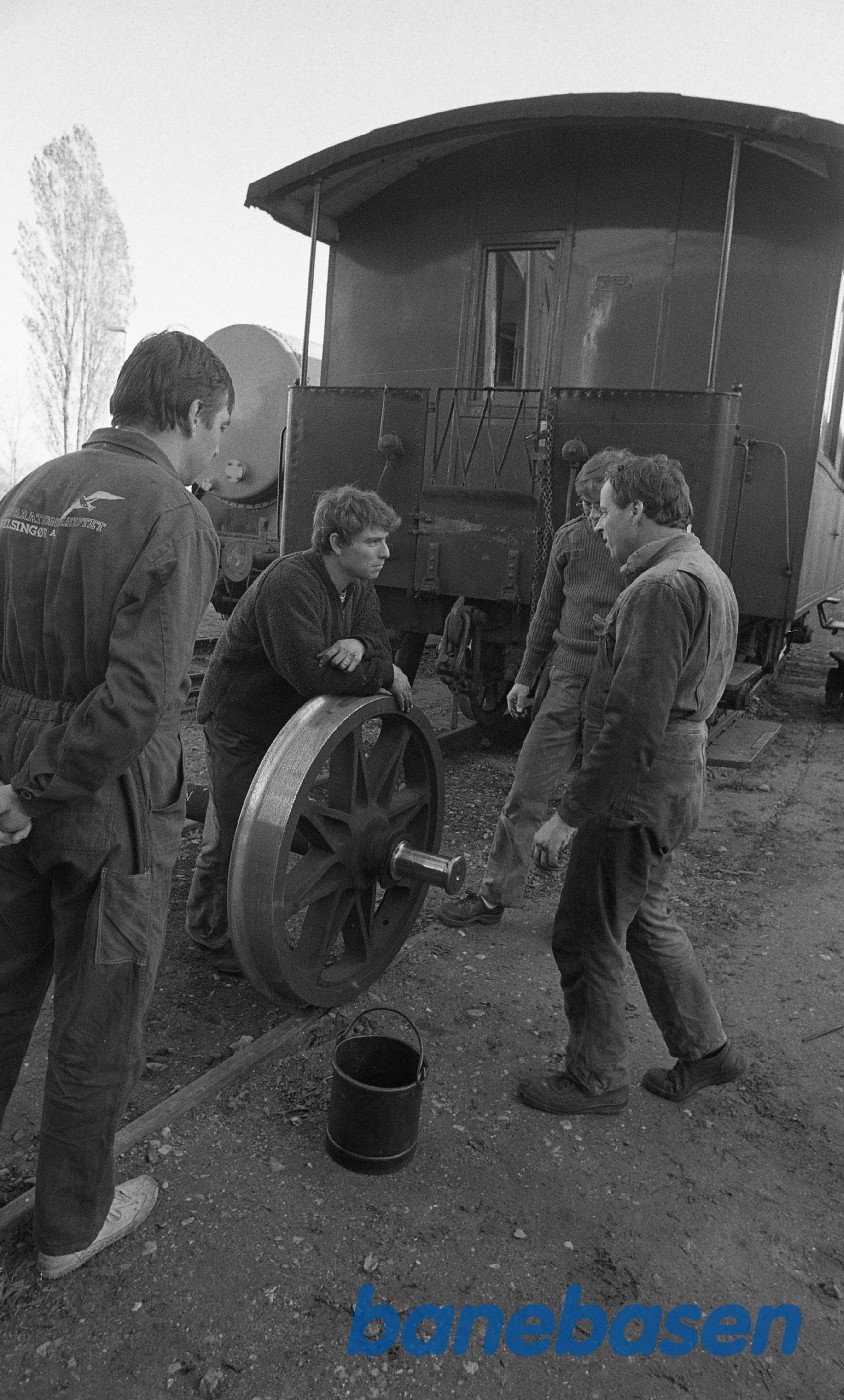 OKMJ 14 repareres i Græsted OKMJ 14 repareres i Græsted