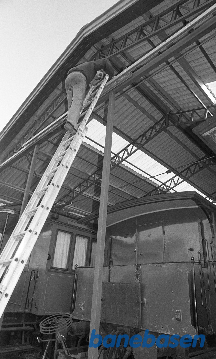 Opsætning af endegavl i vognhal Opsætning af endegavl i vognhal