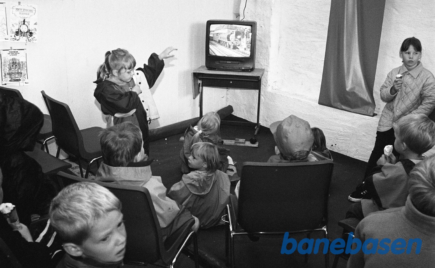 Veterantog for børn i Græsted, det første år Veterantog for børn i Græsted, det første år