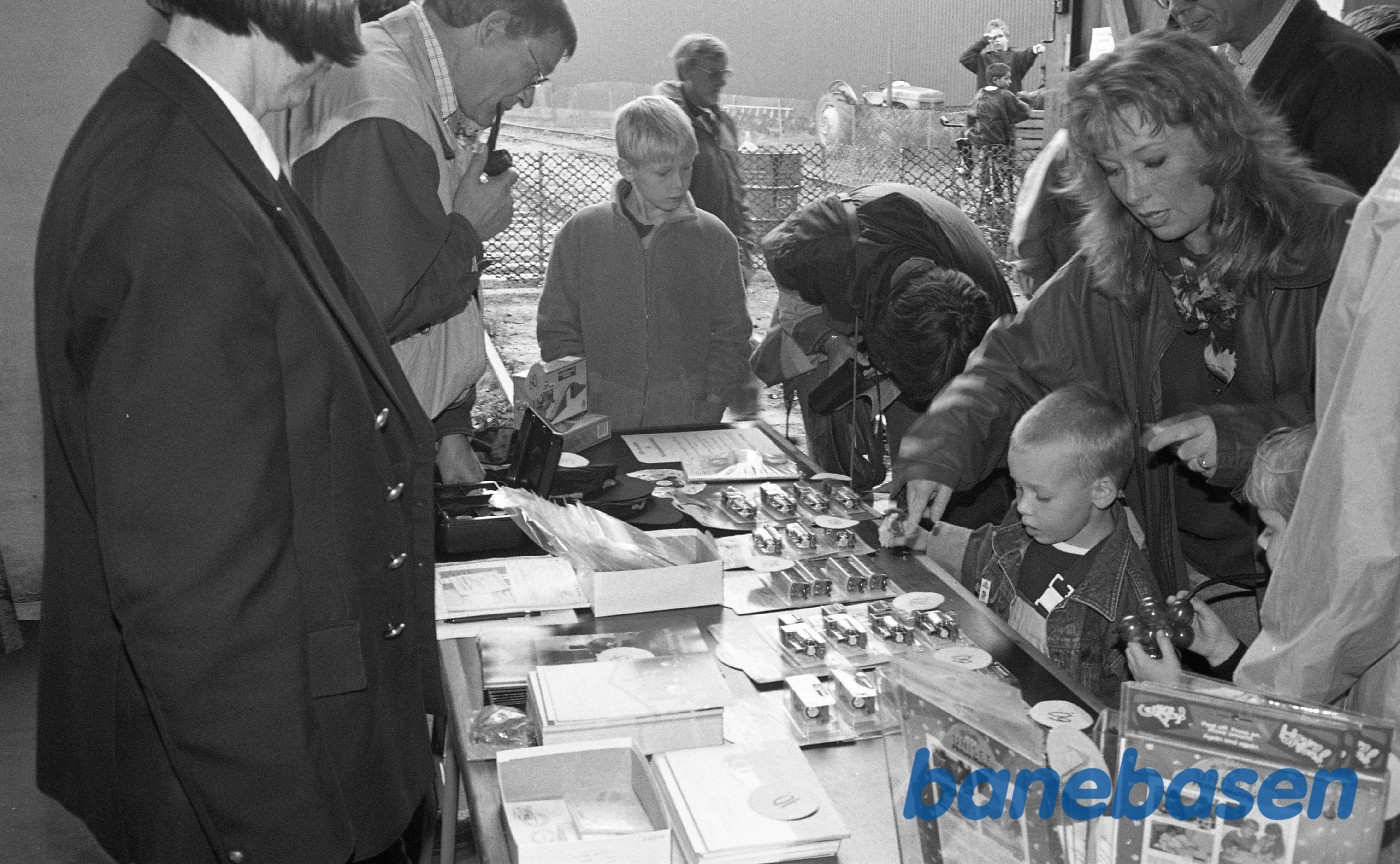 Veterantog for børn i Græsted, det første år Veterantog for børn i Græsted, det første år