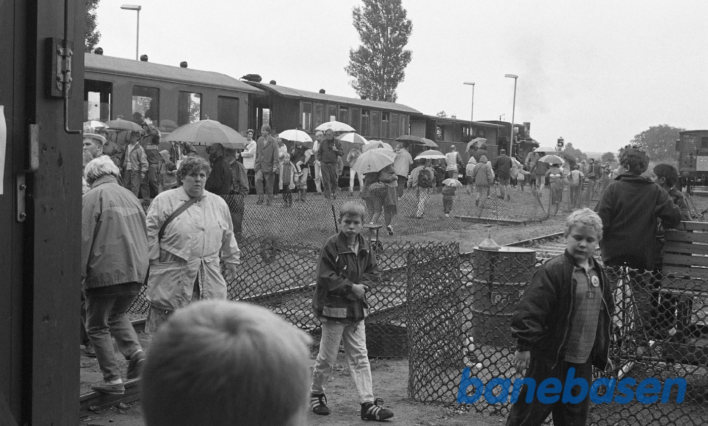 Veterantog for børn i Græsted, det første år Veterantog for børn i Græsted, det første år