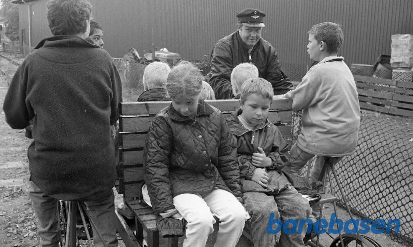 Veterantog for børn i Græsted, det første år Veterantog for børn i Græsted, det første år