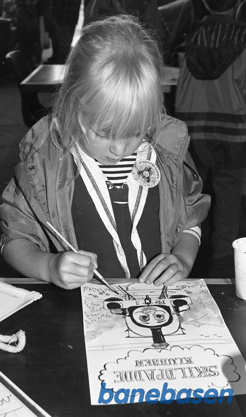 Veterantog for børn i Græsted, det første år Veterantog for børn i Græsted, det første år