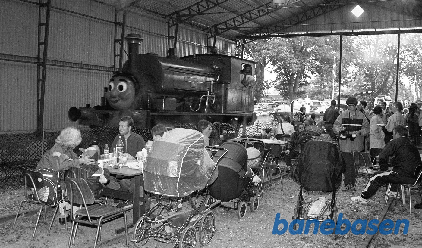 Veterantog for børn i Græsted, det første år Veterantog for børn i Græsted, det første år
