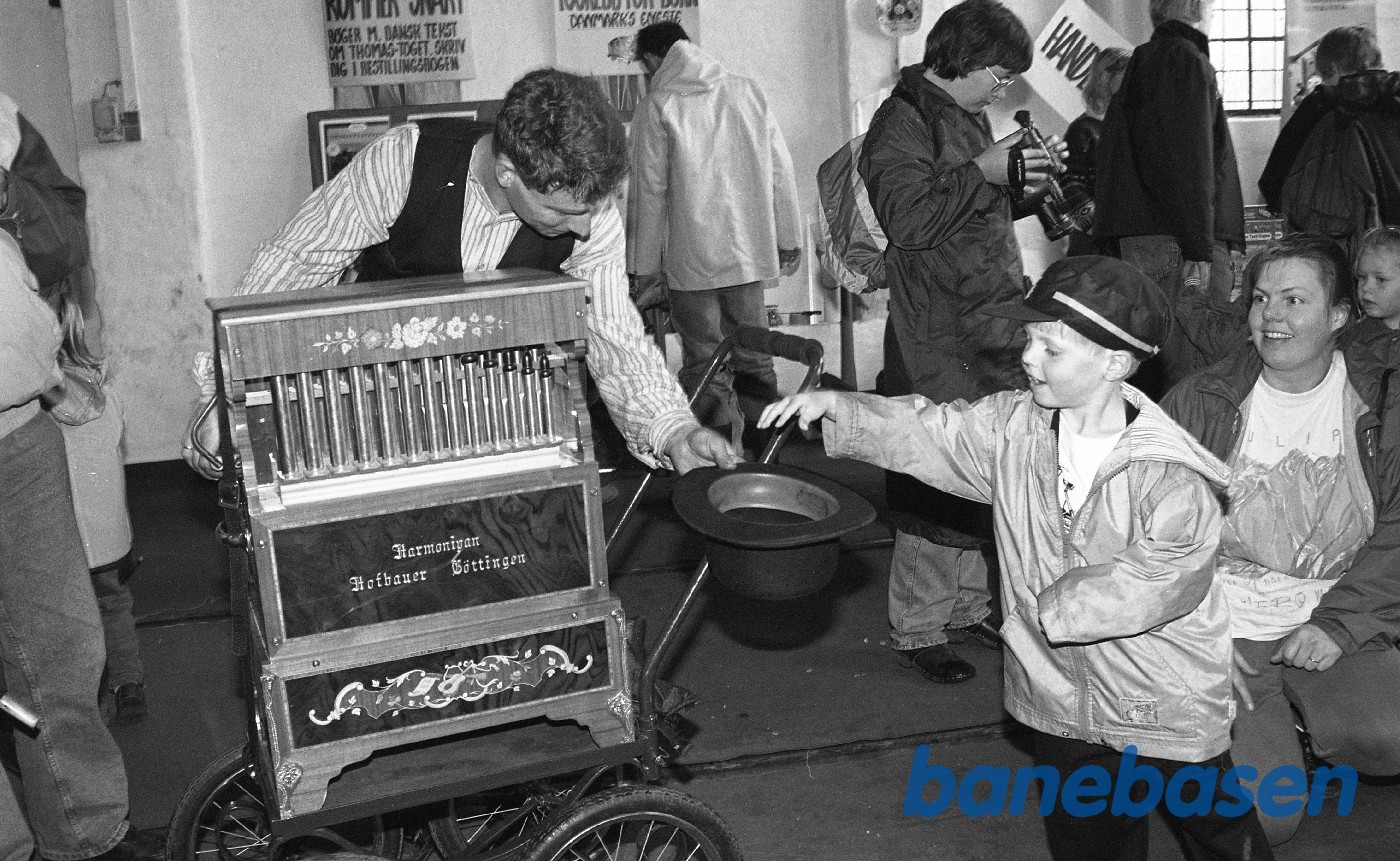 Veterantog for børn i Græsted, det første år Veterantog for børn i Græsted, det første år