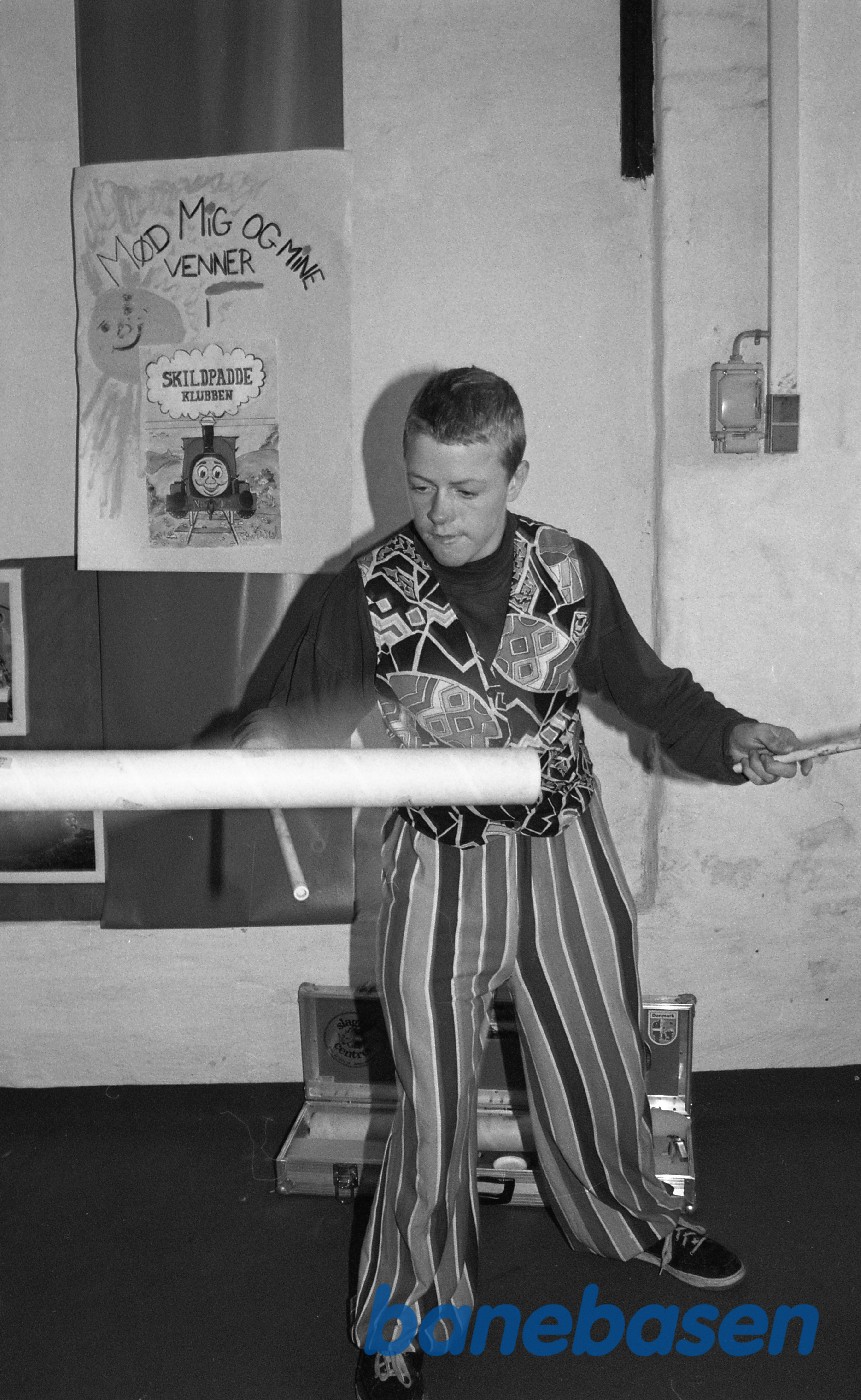 Veterantog for børn i Græsted, det første år Veterantog for børn i Græsted, det første år