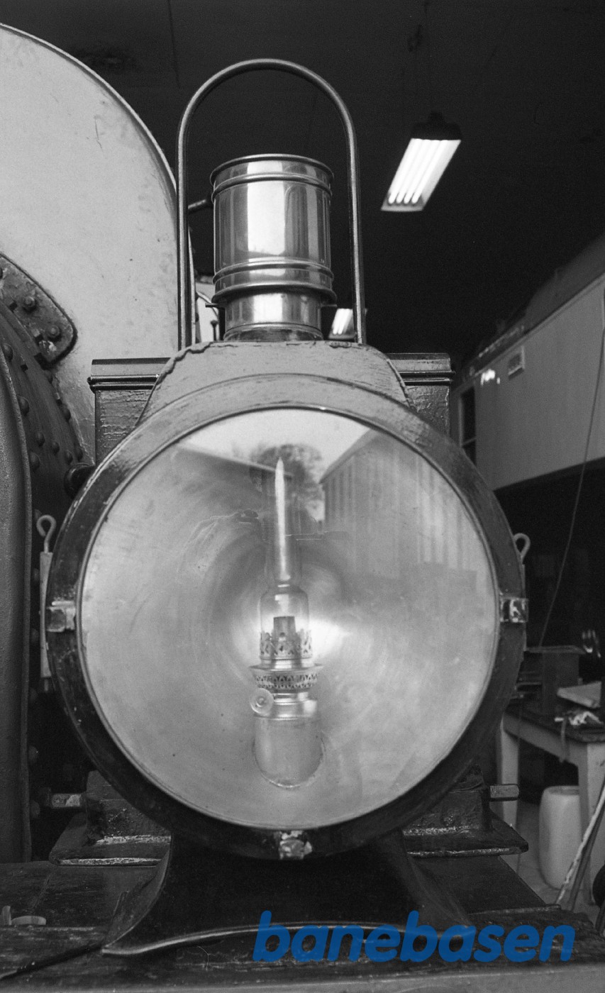 Petroleumslampe på ØG 1 Petroleumslampe på ØG 1