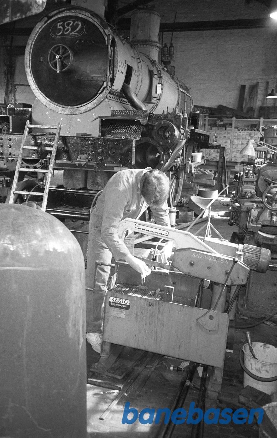 Kedlen til K582 i Rungsted remise Kedlen til K582 i Rungsted remise