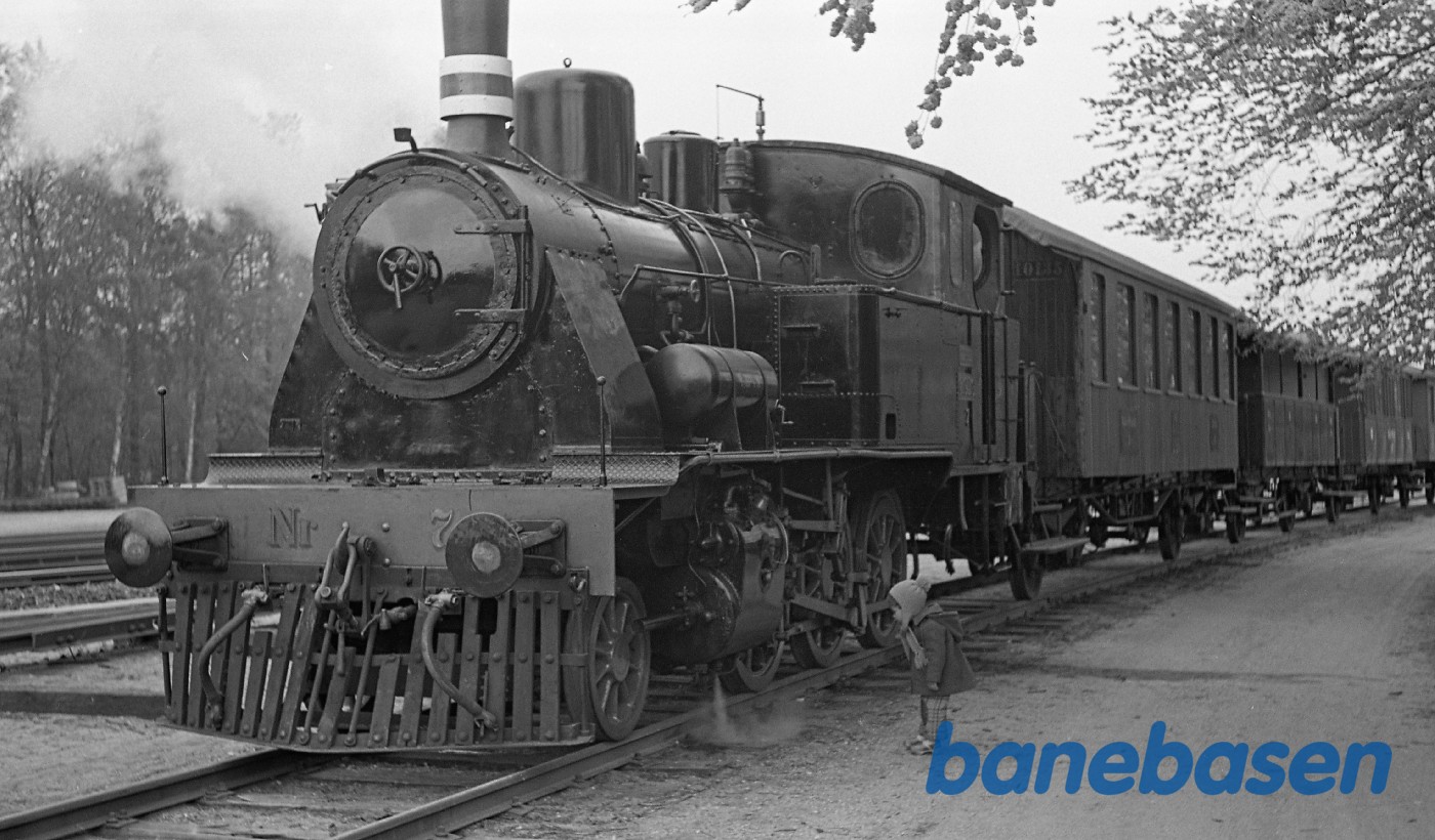 ØSJS 7 opfyres ved Rungsted remise ØSJS 7 opfyres ved Rungsted remise