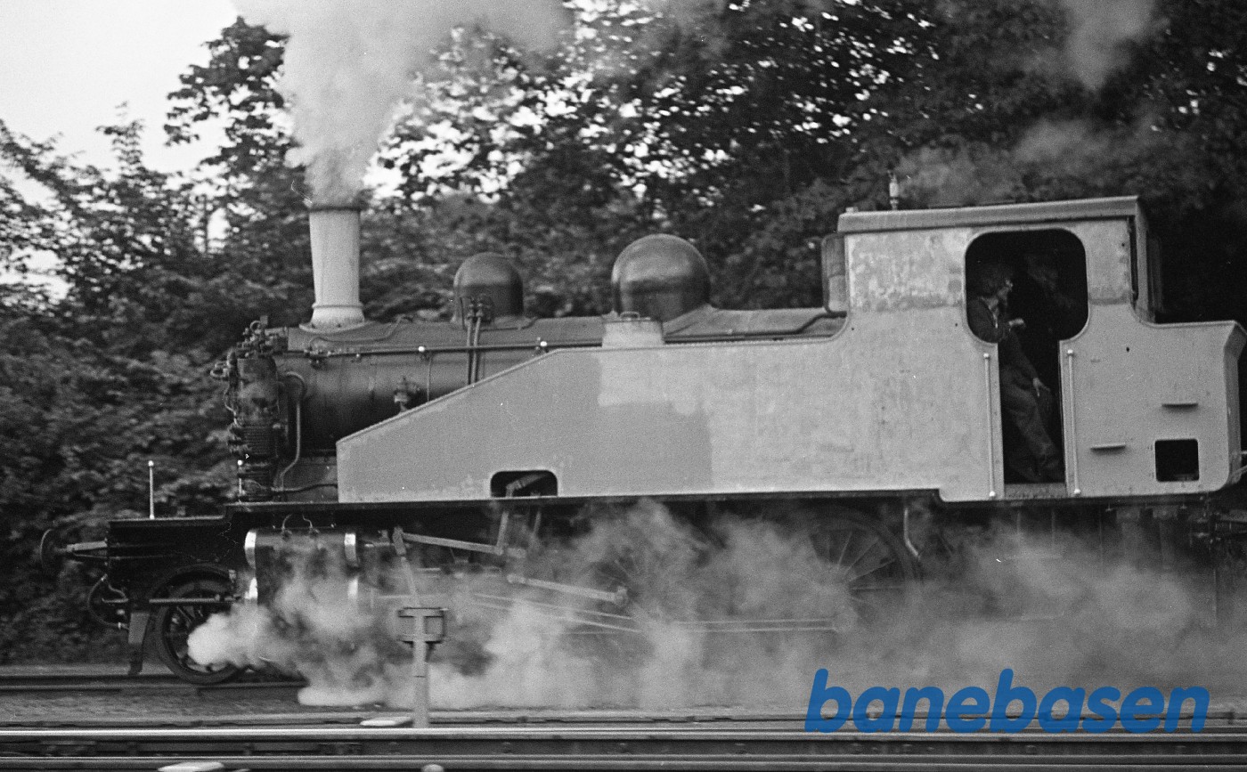 Prøvekørsel med 14 i natsporet forår 1980 Prøvekørsel med 14 i natsporet forår 1980