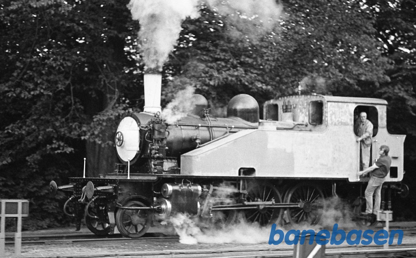 Prøvekørsel med 14 i natsporet forår 1980 Prøvekørsel med 14 i natsporet forår 1980