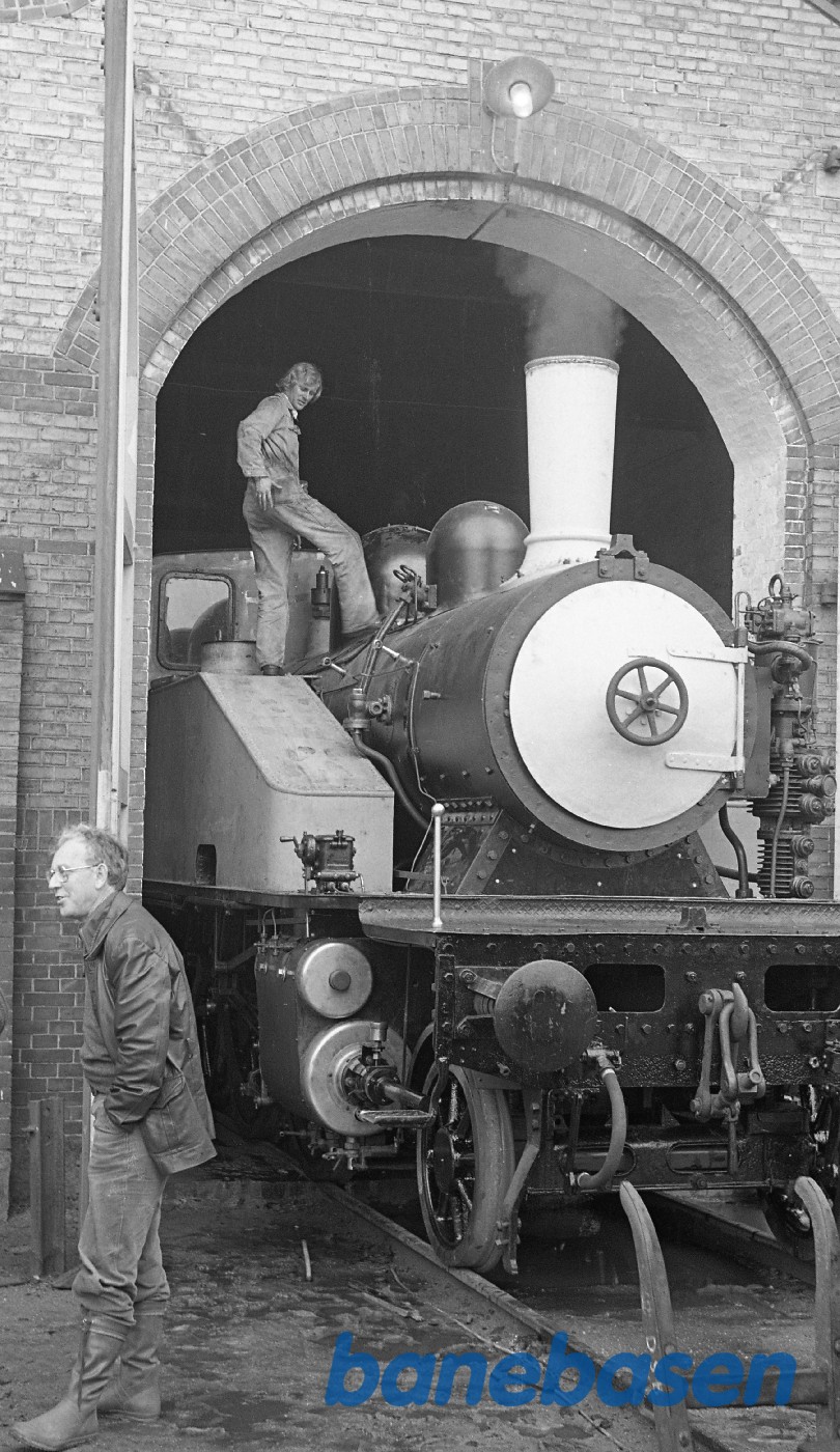 Prøvekørsel med 14 i natsporet forår 1980 Prøvekørsel med 14 i natsporet forår 1980